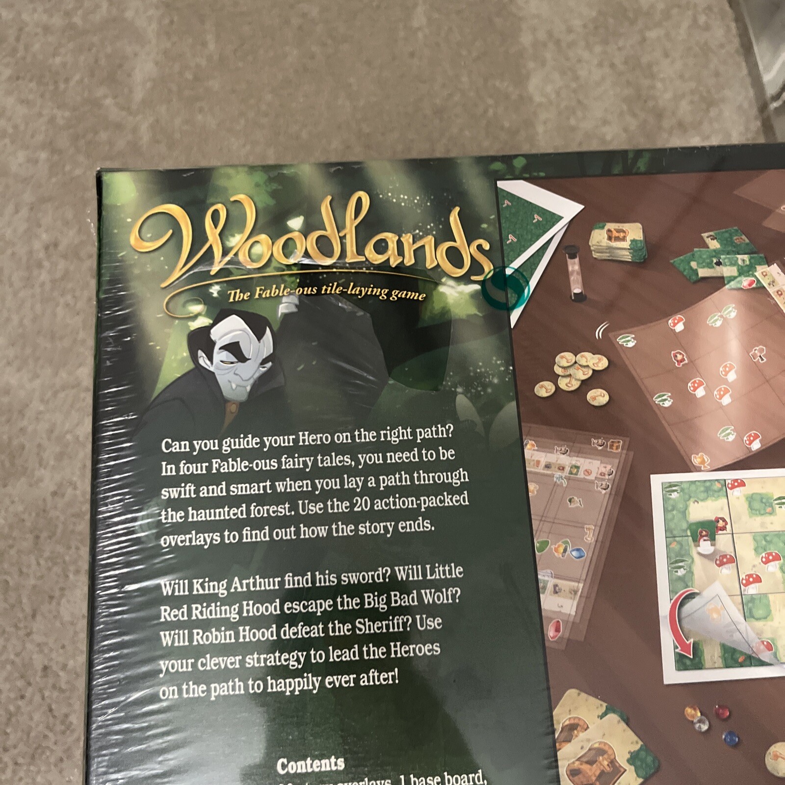 Woodlands The Fable-ous Tile Laying Game by Ravensburger. New & Sealed. 2018.