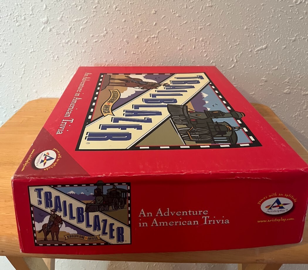 Trailblazer Trivia Board Game, Aristoplay, 2004