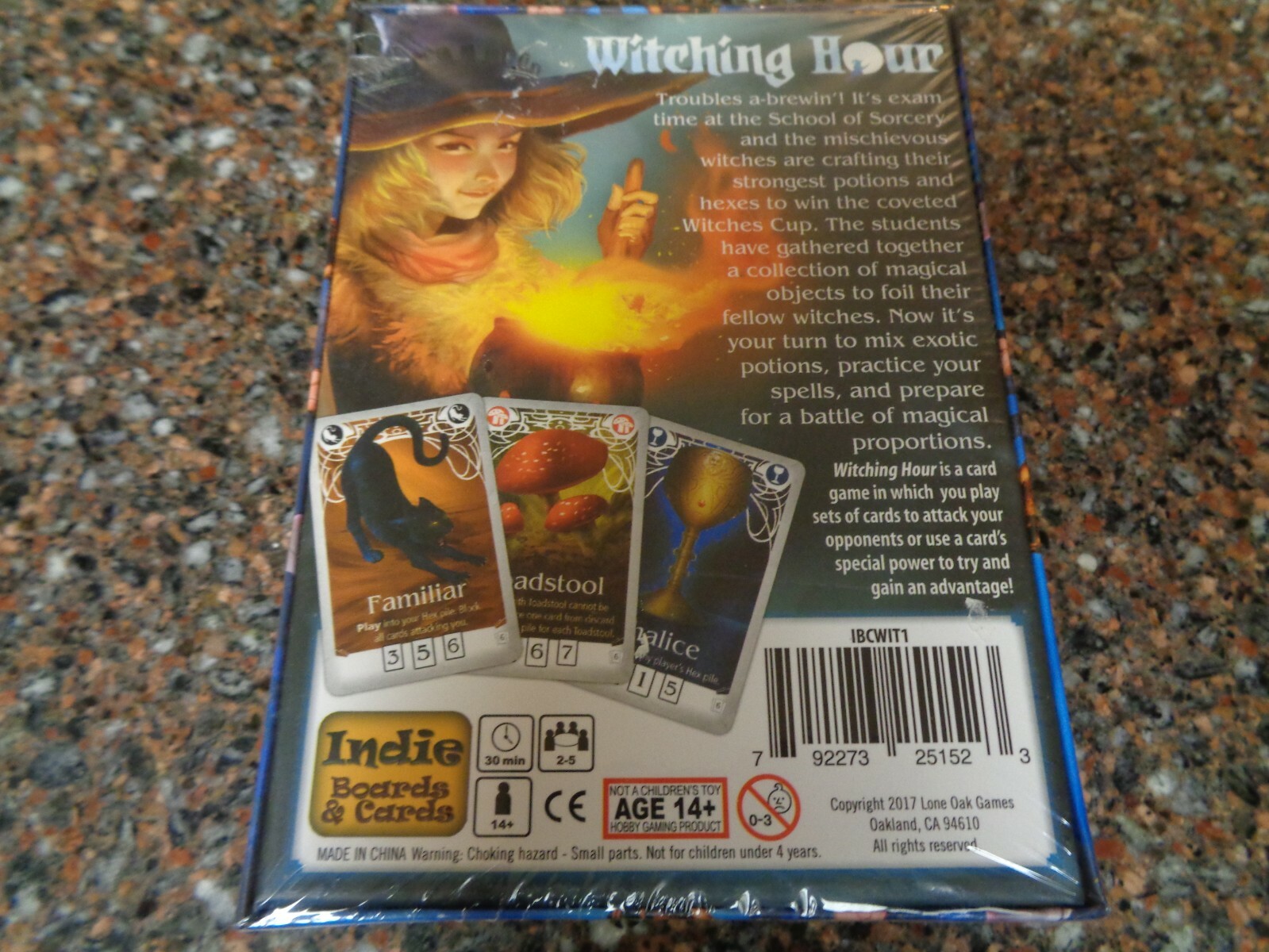Witching Hour Card Game 792273251523 (New, Sealed) Indie Boards & Cards