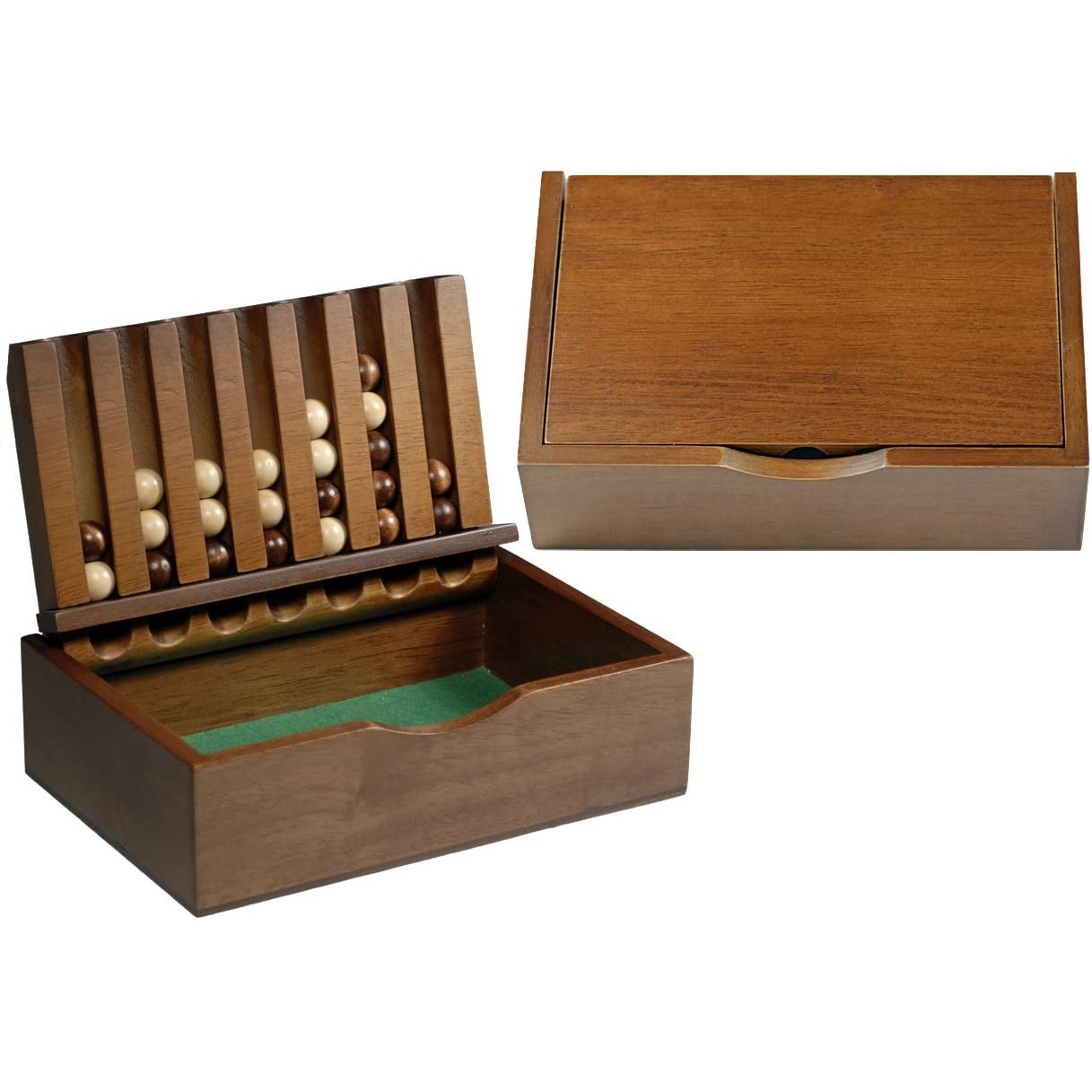 WE Games Wood Captain’s Mistress (4-in-a-Row) Connect Game
