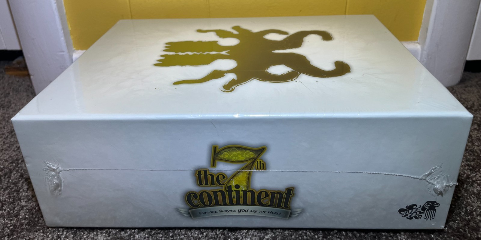 LOT – The 7th Continent board game + What Goes Up expansion NEW, NIS