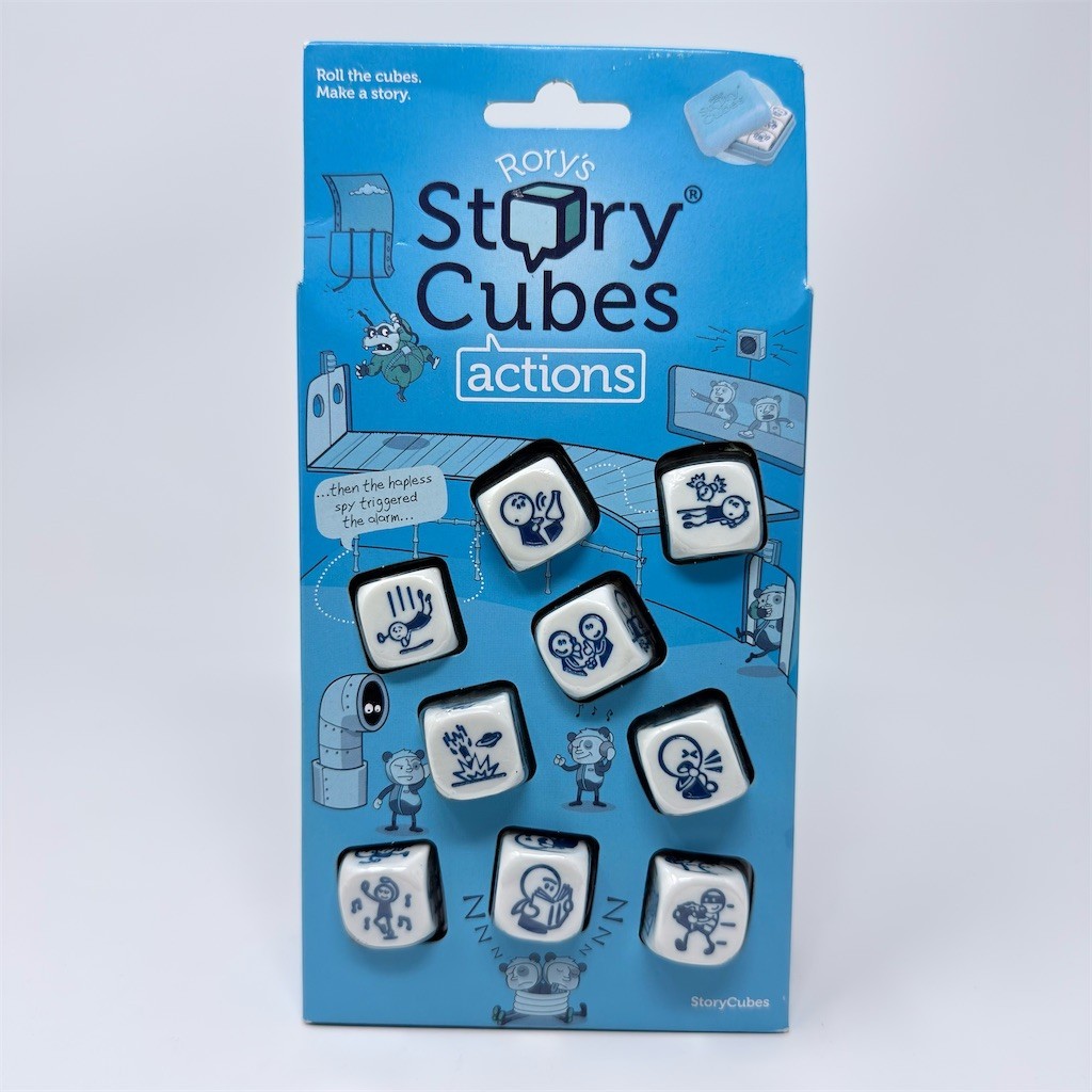 NEW Rory’s Story Cubes Actions Dice Game 9 Dice Creative Storytelling 6+