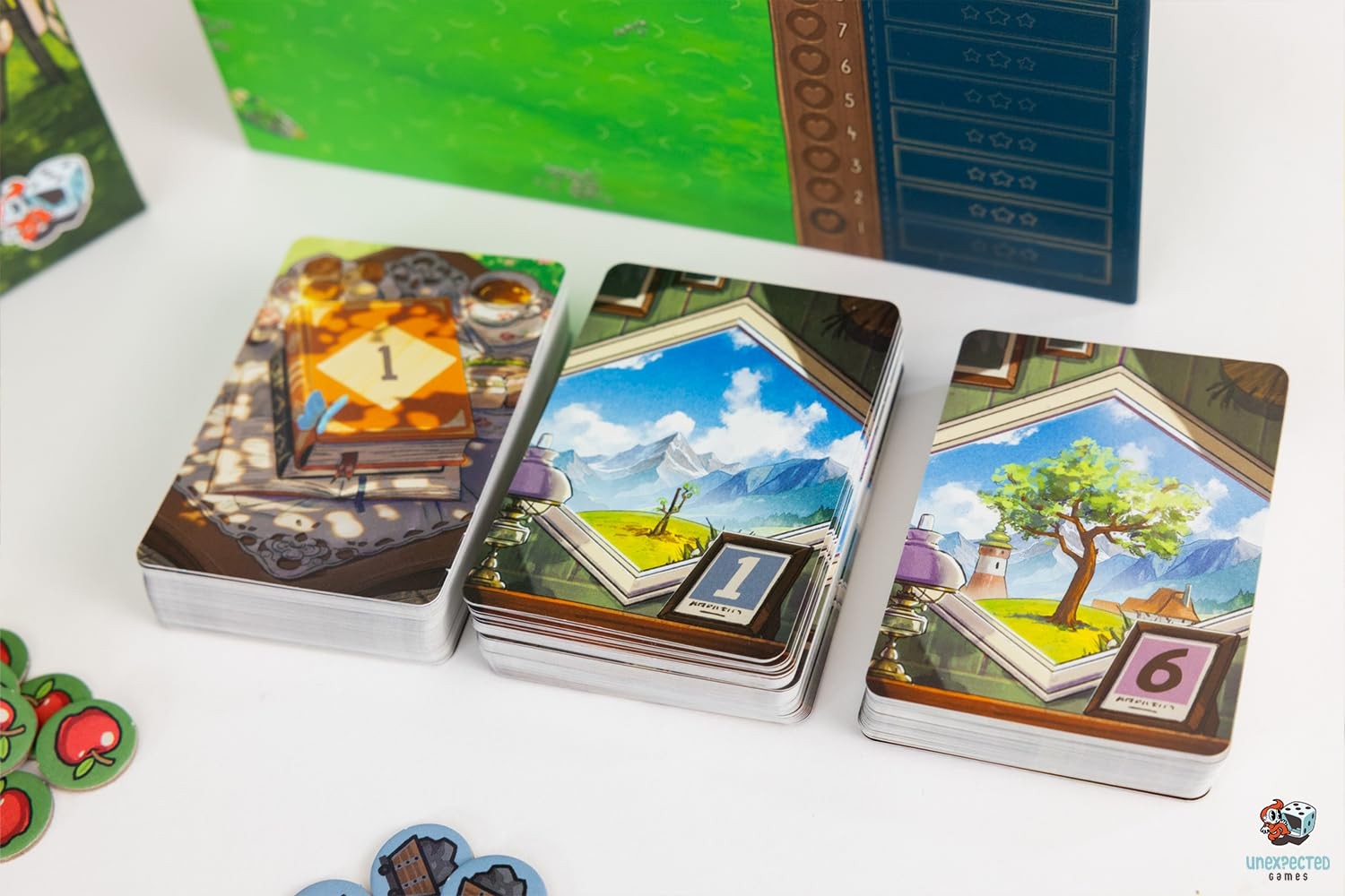 Asmodee Cozy Stickerville Board Game – Narrative Strategy Game Of Village