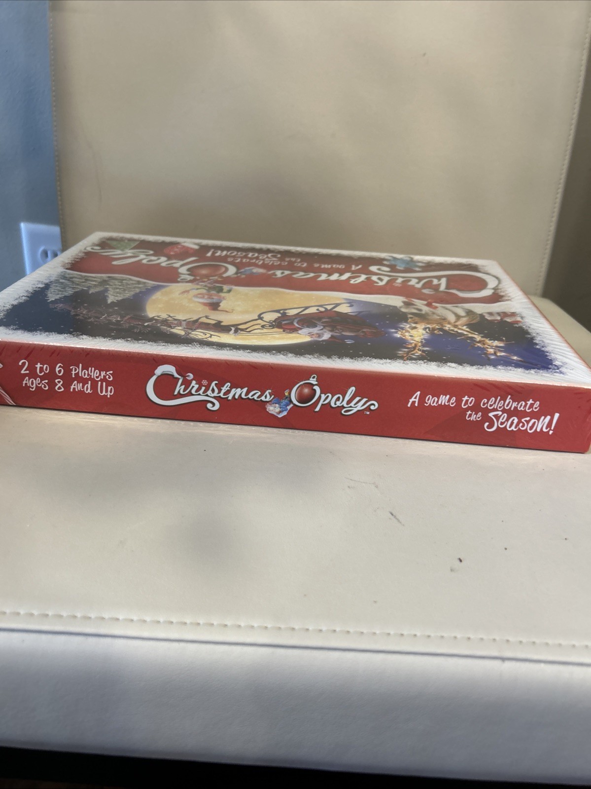 Christmas Opoly Board Game Merry To Celebrate The Season Late For The Sky Sealed