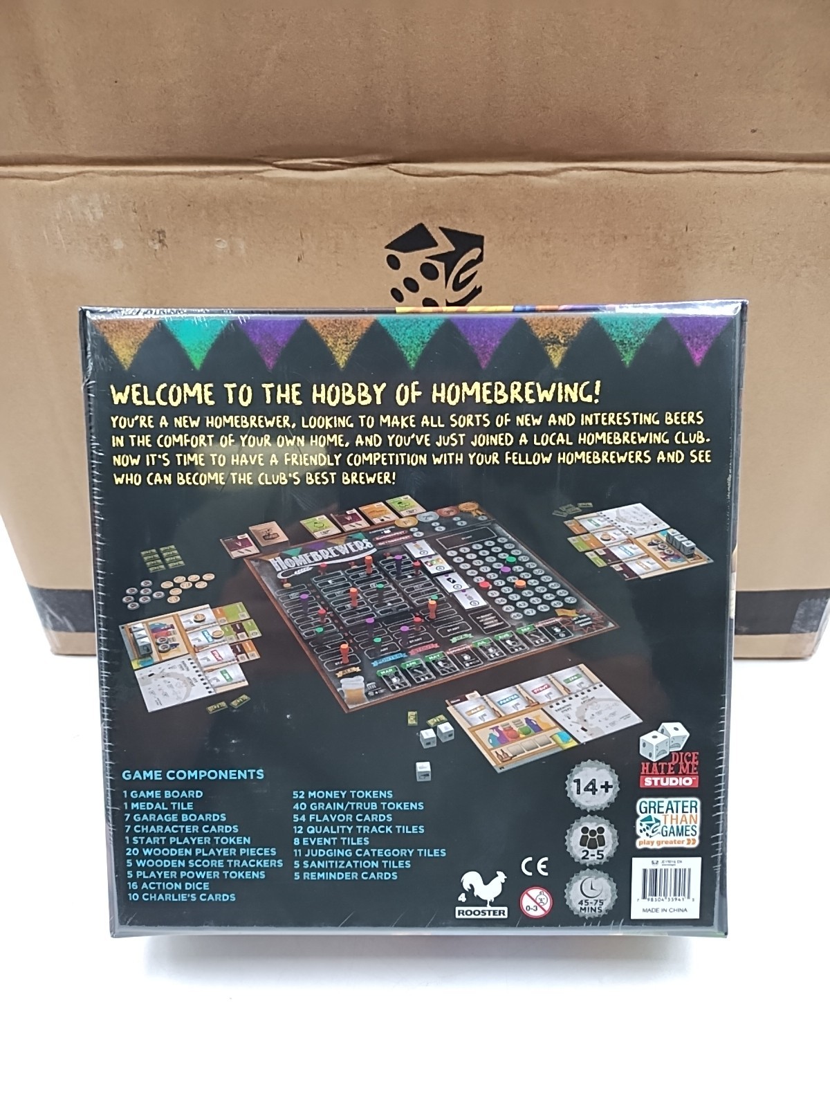 CASE OF 6 Homebrewers: A Dice Game Of Inventive Beers GreaterThanGames (#L2-B2)