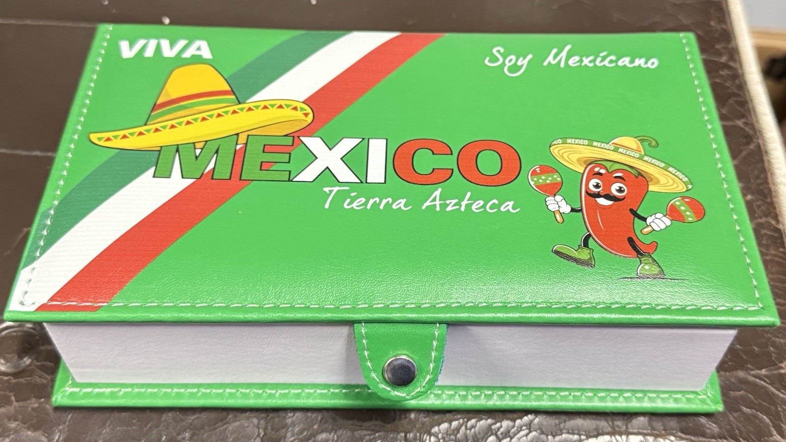Jumbo Dominoes Set for Adults Doble Six Diseno De Mexico