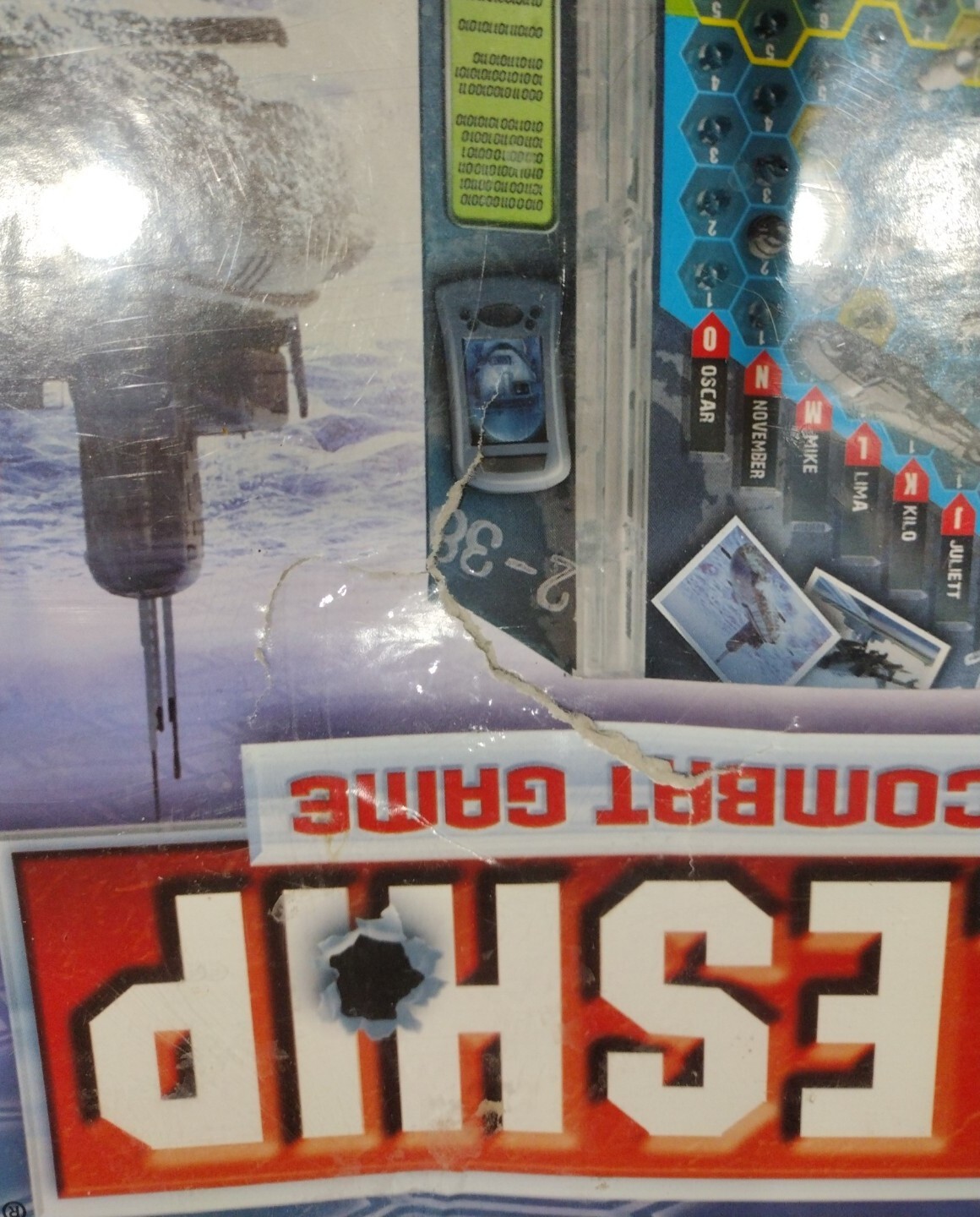Battleship The Tactical Combat Game Milton Bradley Hasbro 2008 Sealed SEE DESCRI
