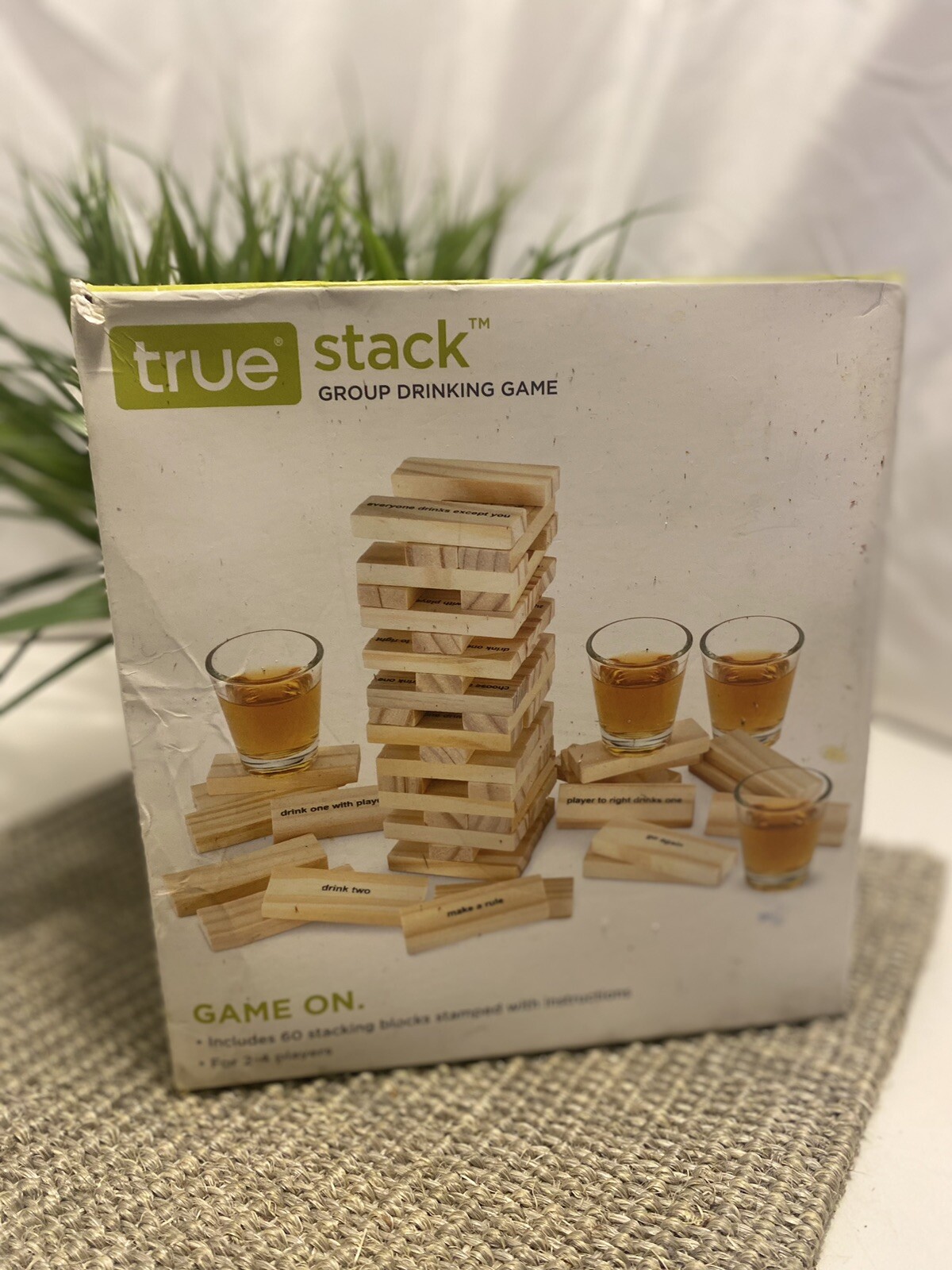 True Stack: Group Drinking Game “GAME ON” Fun Adult Drinking Game for parties!!