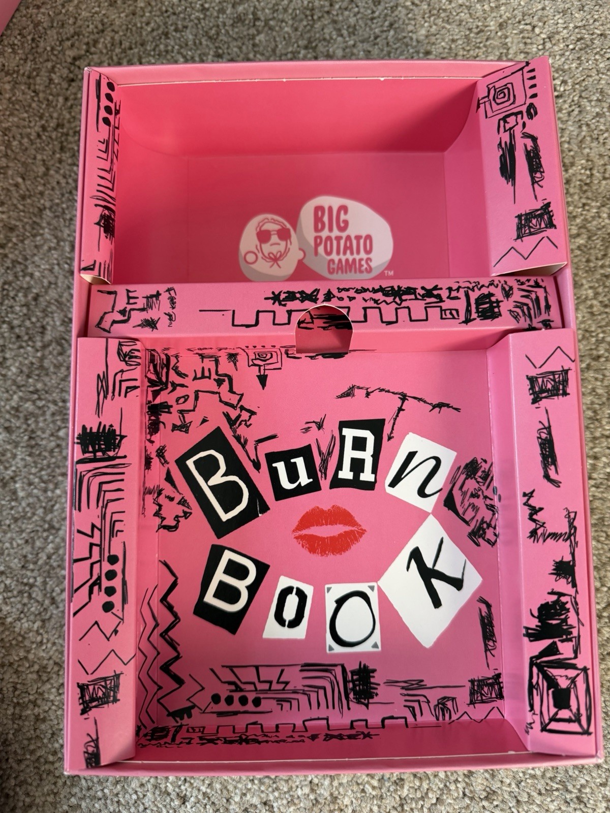 Big Potato Games Burn Book Humor Party Card Game 4+ Players Ages 14+