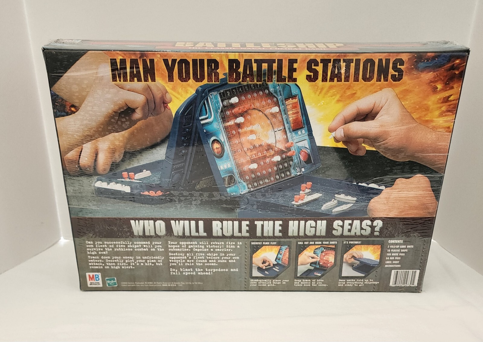 NEW FACTORY SEALED – 2002 Battleship Classic Board Game by Milton Bradley