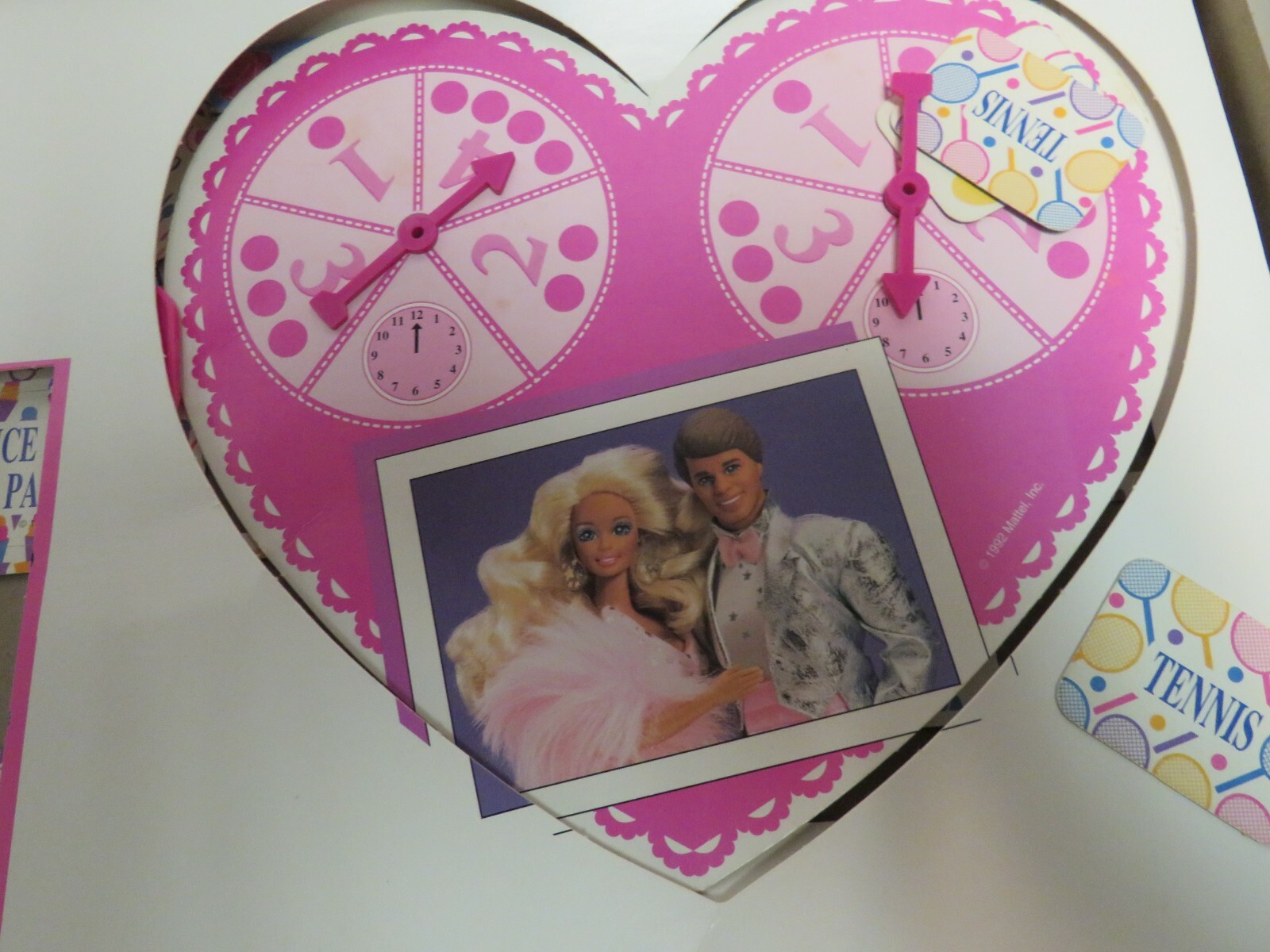 Vintage 1992 Barbie Dream Date Board Game