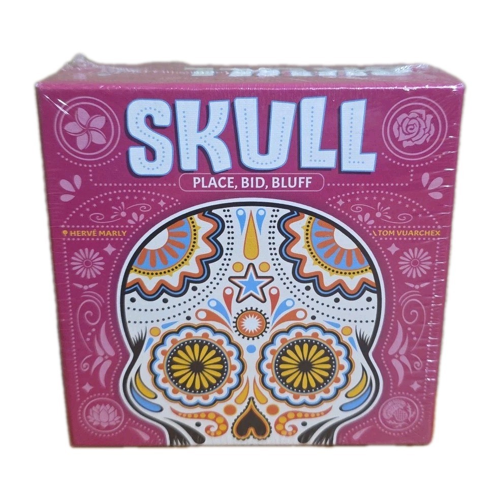 Skull Board Game – Bluffing & Bidding Party Games for Adults & Teens, Skulls NEW