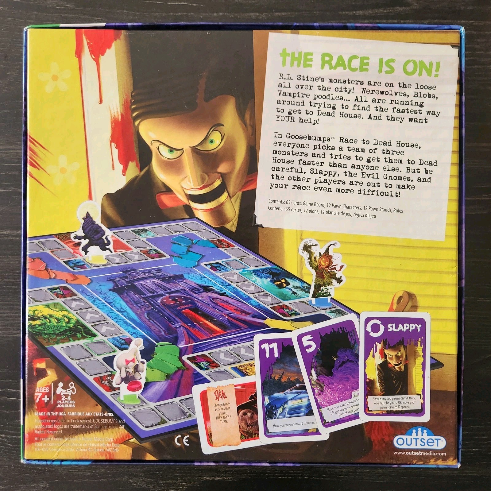Goosebumps: Race To Dead House Board Game