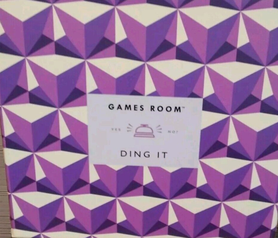 Ridley’s Games Room Ding-It Trivia Question Game where you can’t say Yes or No