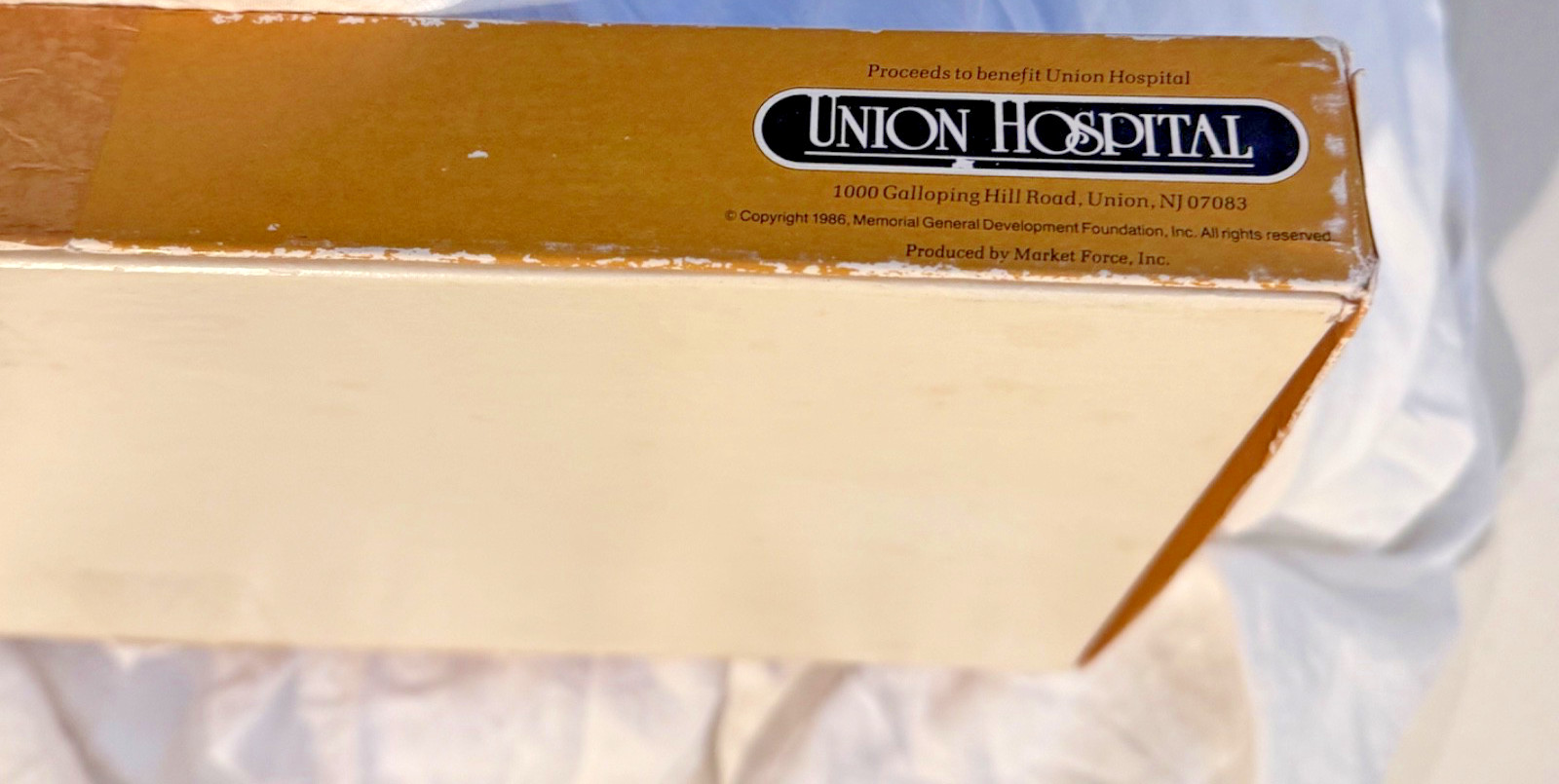 Vntage Uniquely New Jersey Board Game NJ Bell Yellow Pages