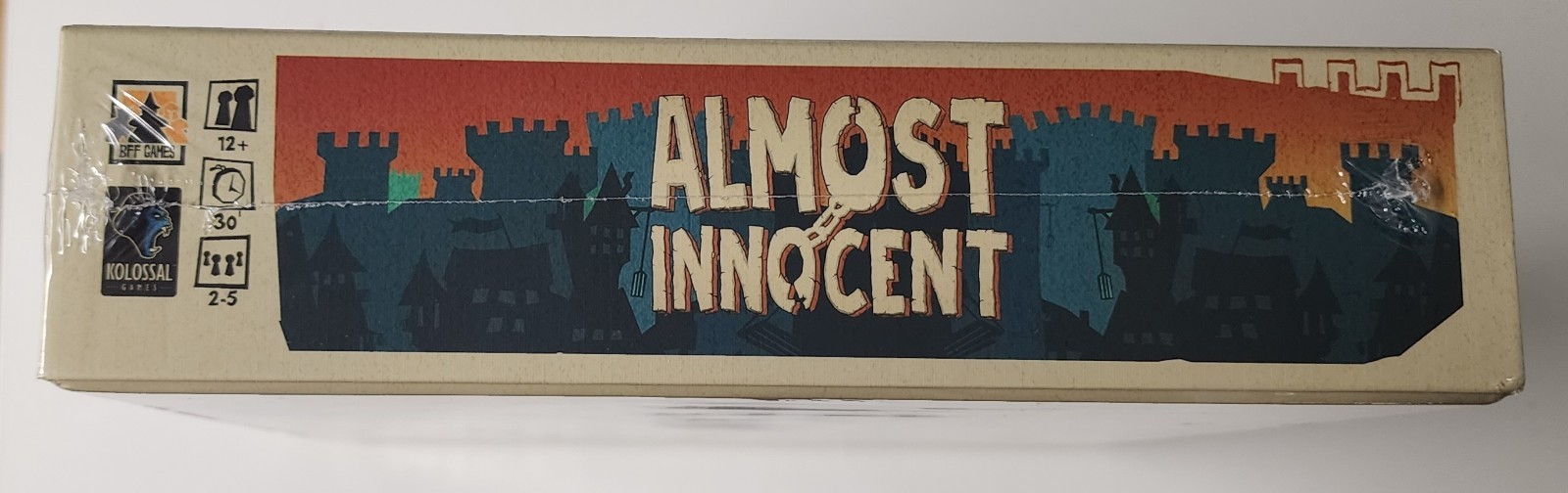 Kolossal Board Game Almost Innocent Box (New) W/ Fast Shipping