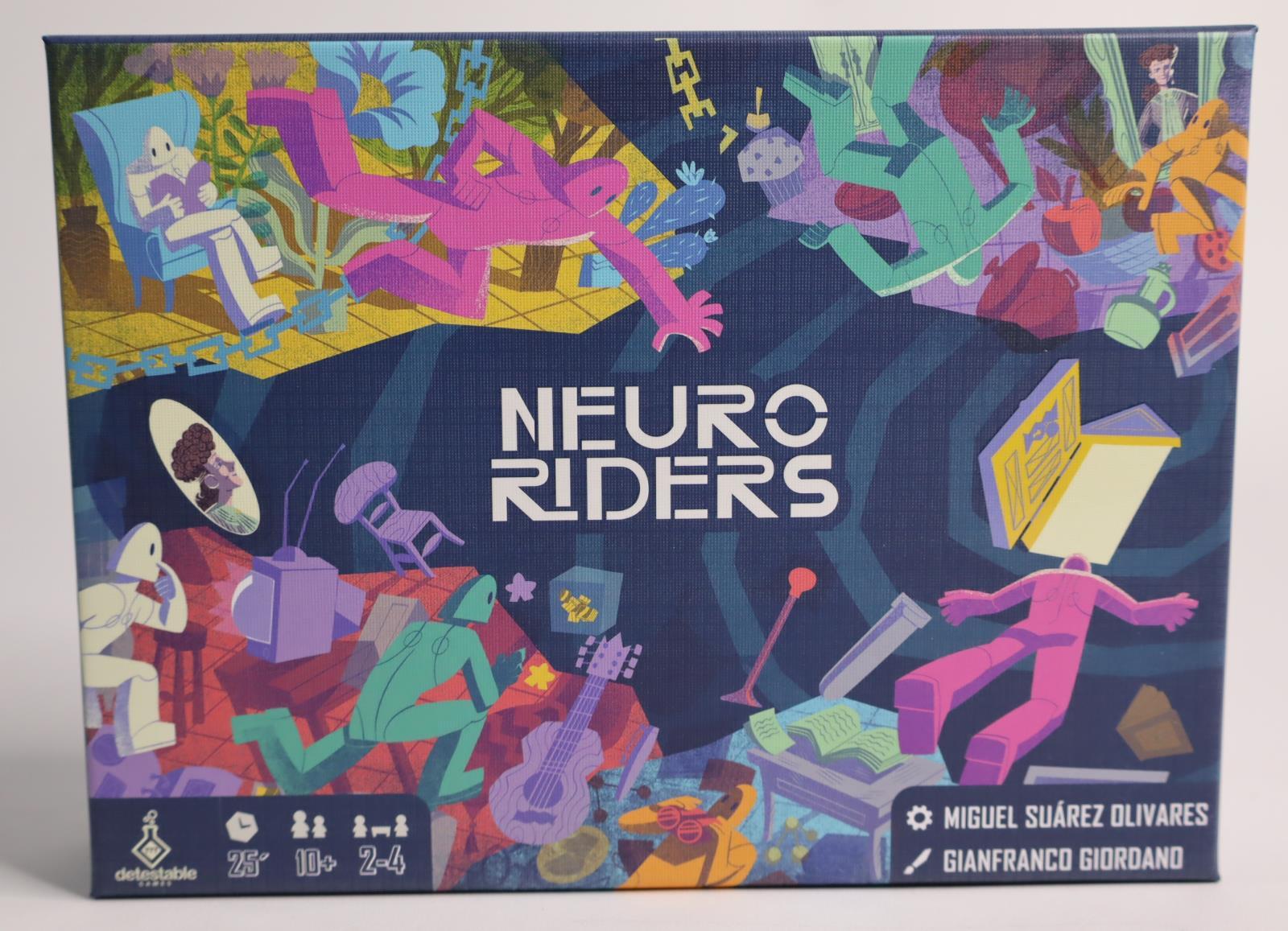Neuroriders Boardgame KS Ed – English version by Draco Games SEALED