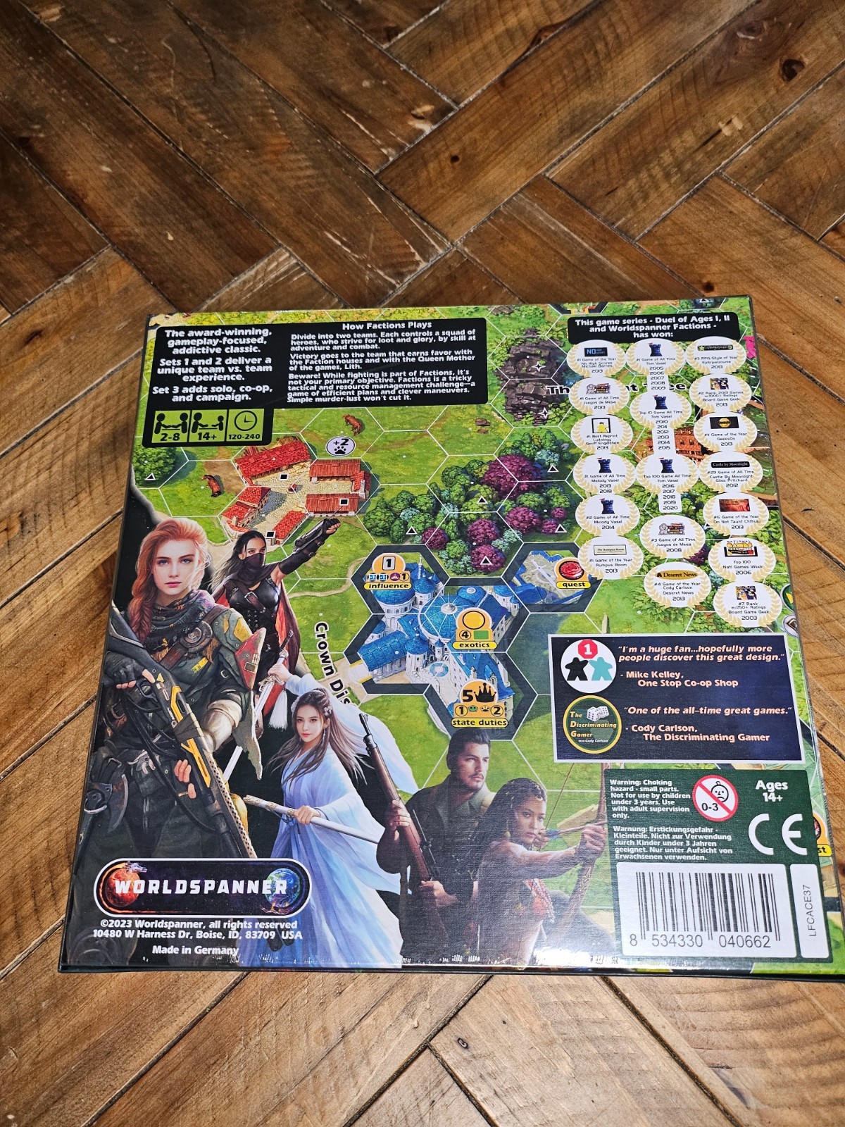 WORLDSPANNER FACTIONS Tactical Adventure Board Game | UNOPENED | 1-3 Pack Bundle
