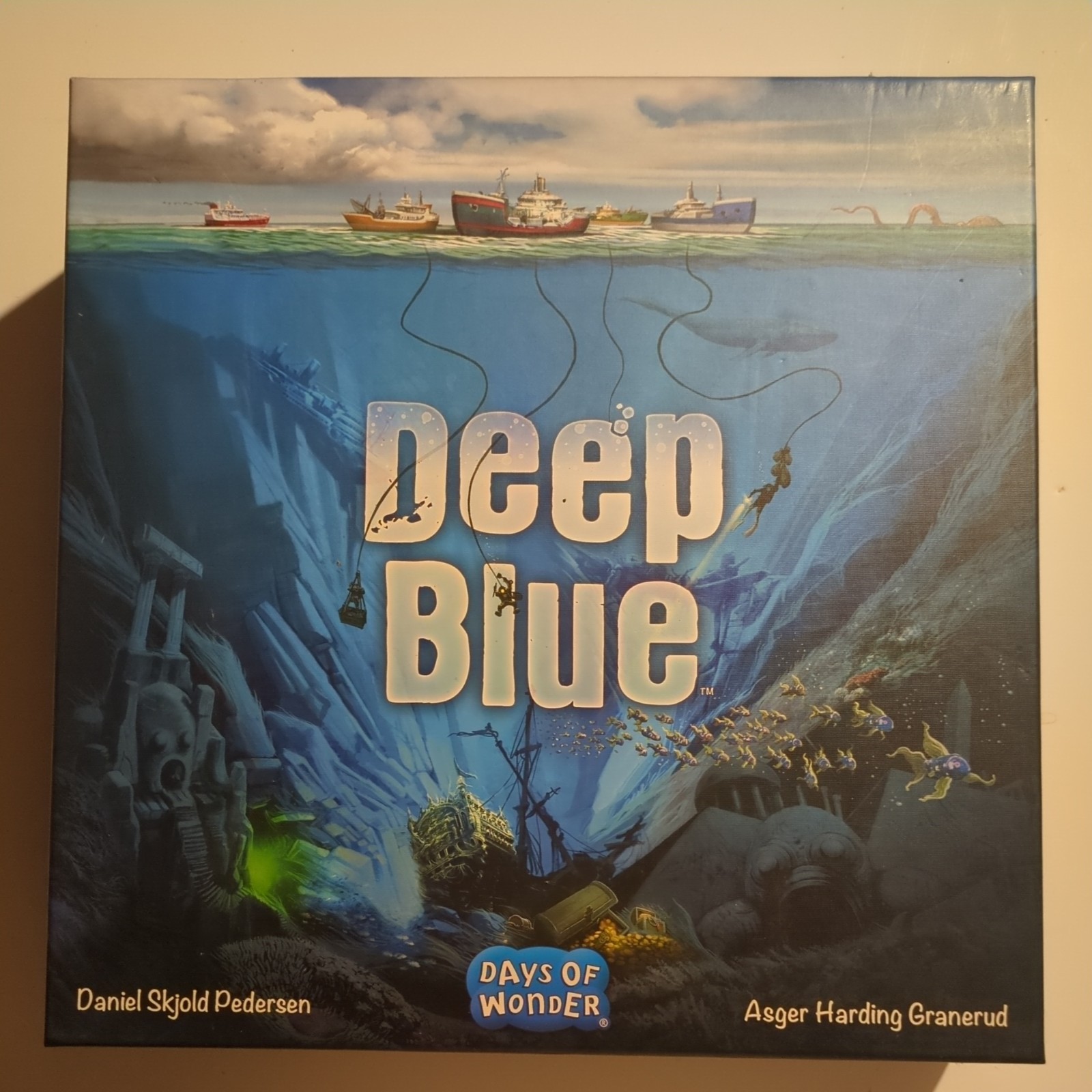 2019 Deep Blue Board Game Days of Wonder Asger Harding Granerud Excellent Cond.