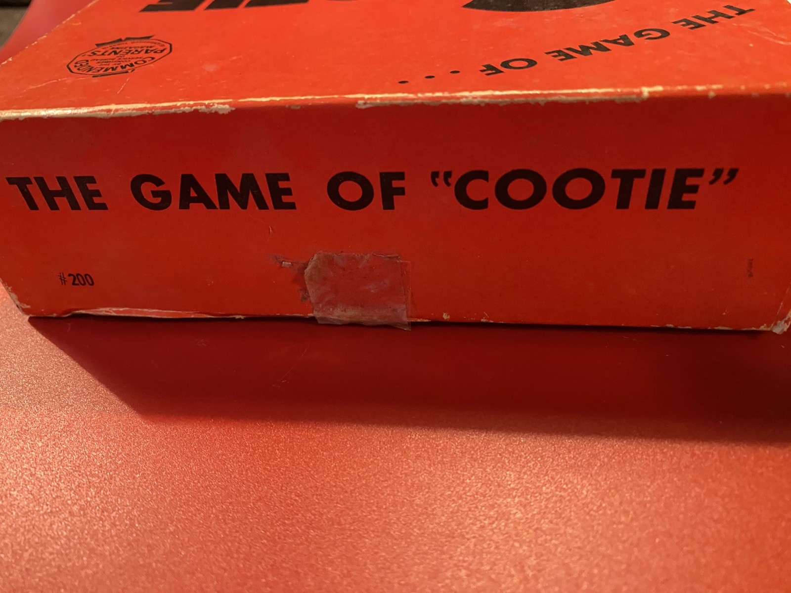 COOL VINTAGE INSECT COOTIE GAME – 1949. CLEAN. 1 Missing Eye. FUN FAMILY GAME.