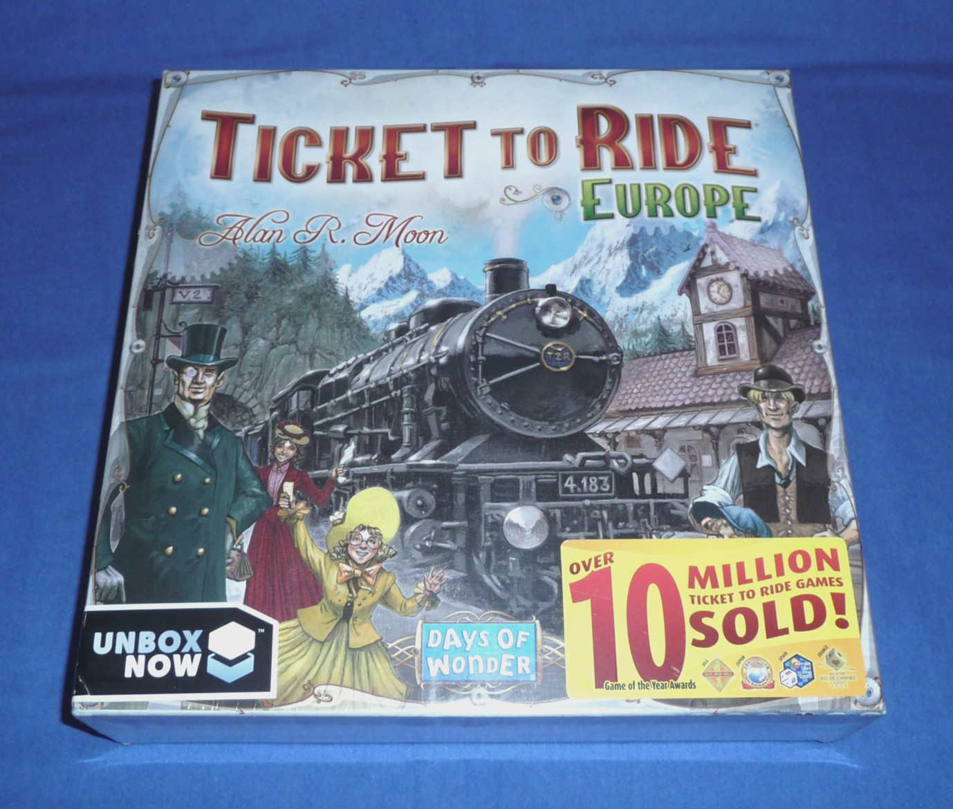 NEW Days of Wonder Ticket To Ride Europe Board Game – Alan R. Moon – SEALED