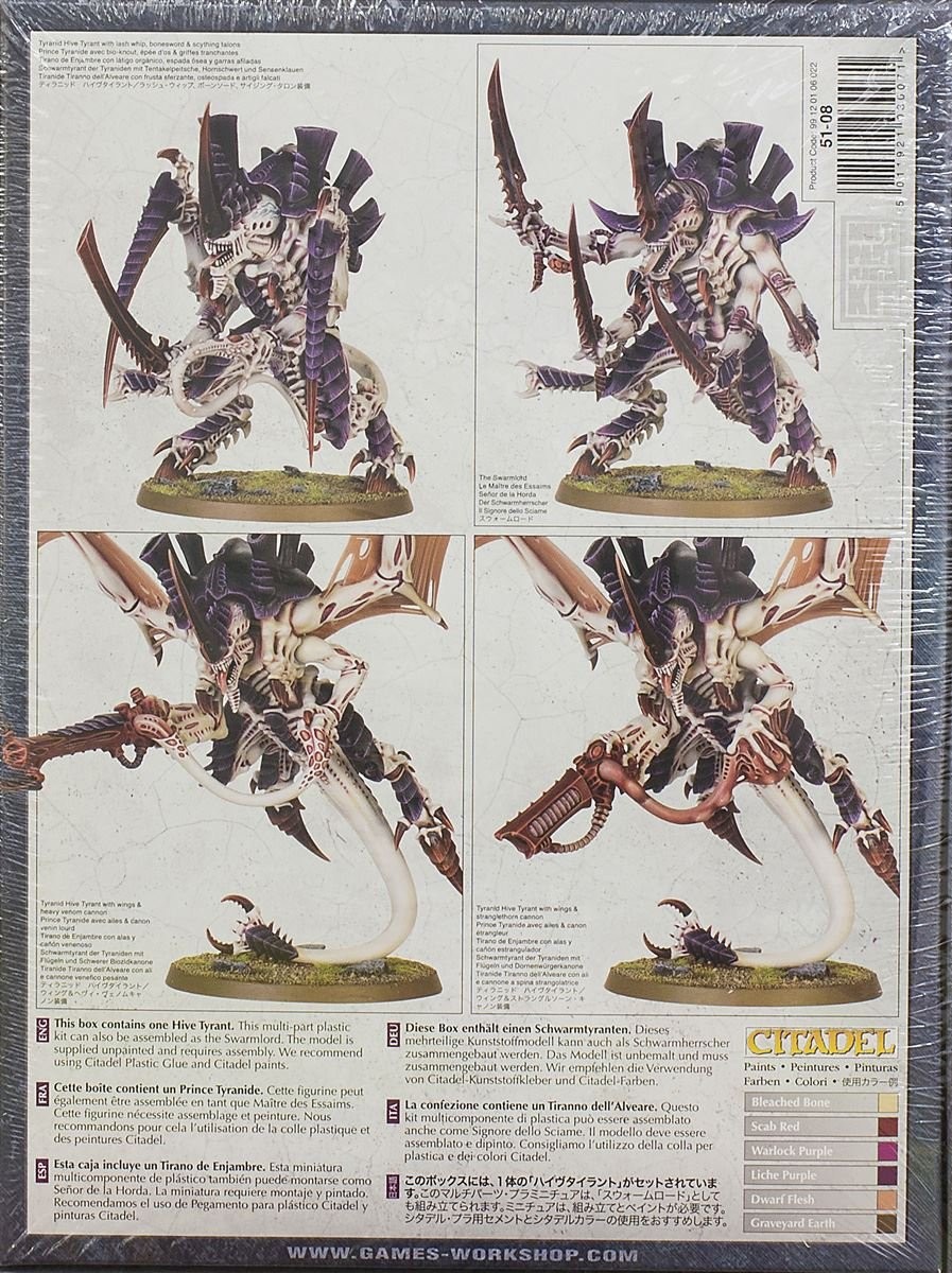 12 years to 99 years 99120106042″ Tyranid Hive Tyrant/The Swarmlord Plastic Kit
