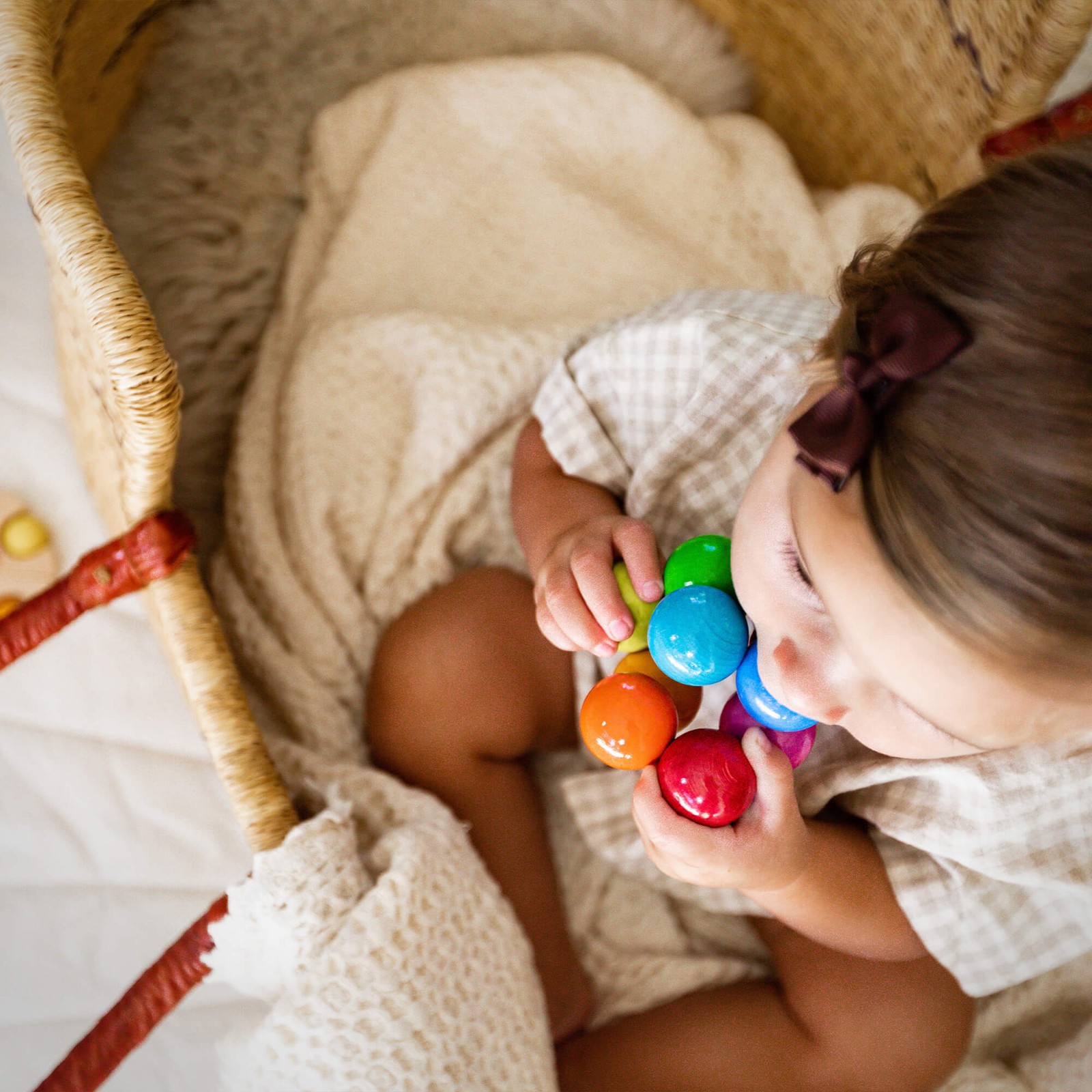 HABA Magica Wooden Baby Grasping & Teething Toy
