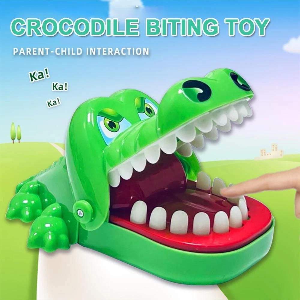 Crocodile Dentist Game Kids Alligator Bite Finger Reaction Toy Family Fun