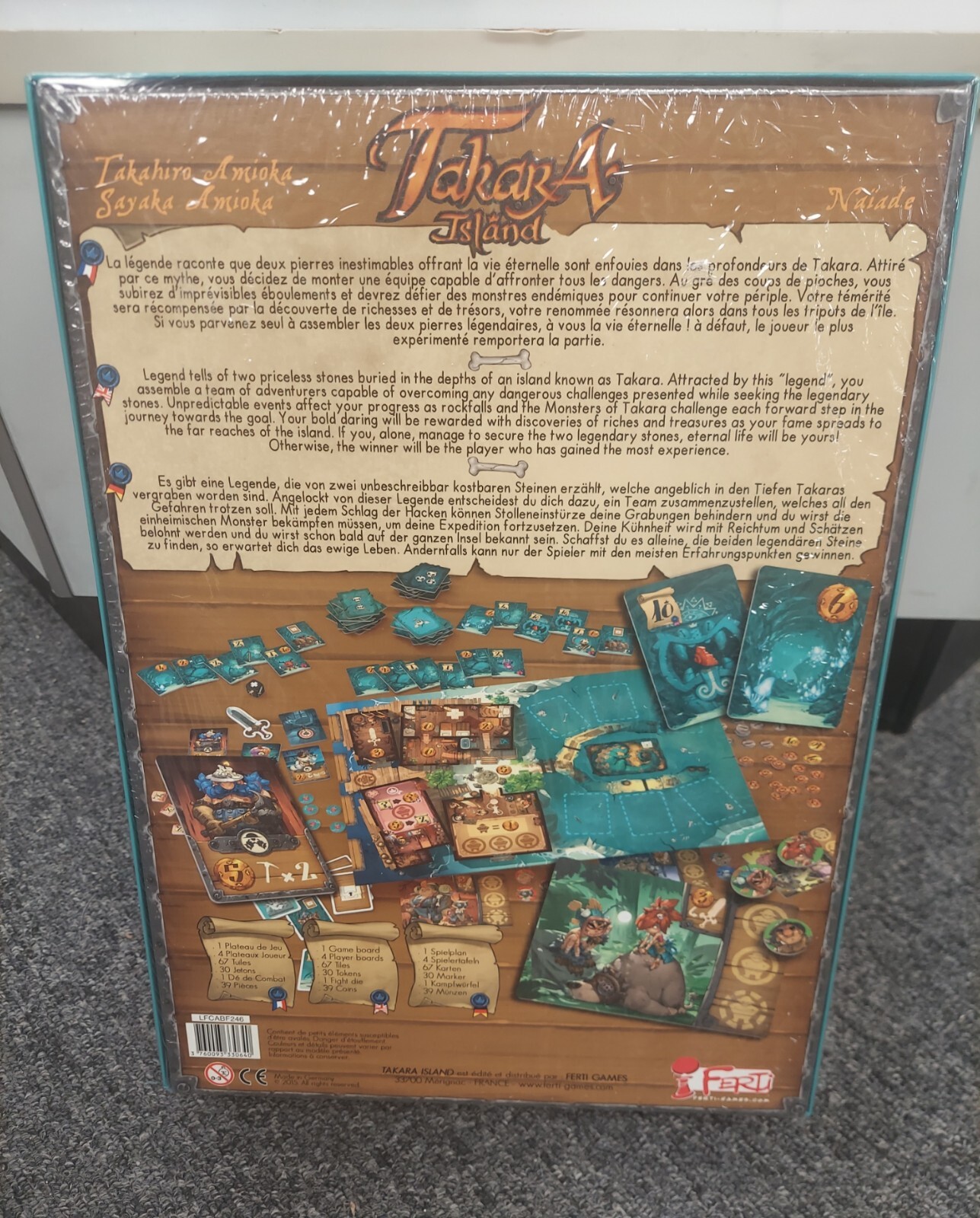 Takara Island *FACTORY SEALED* Board Game – Ferti Games