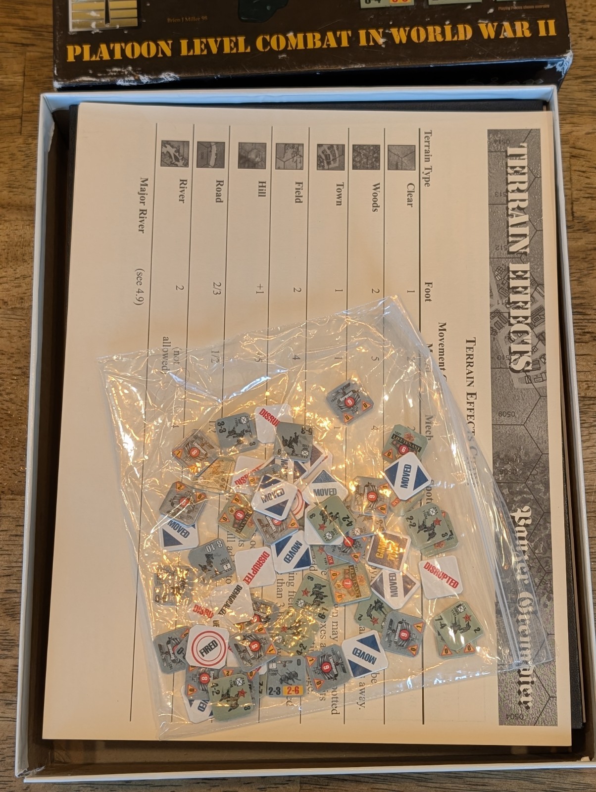 Avalance Press Panzer Grenadier: Platoon Level Combat in World War II Board Game