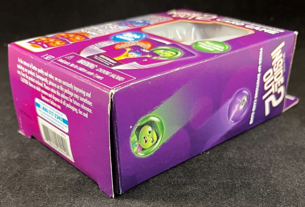 Disney Pixar – Inside Out 2 Mixed-Up Emotions Card Game w/ Collectible Figure