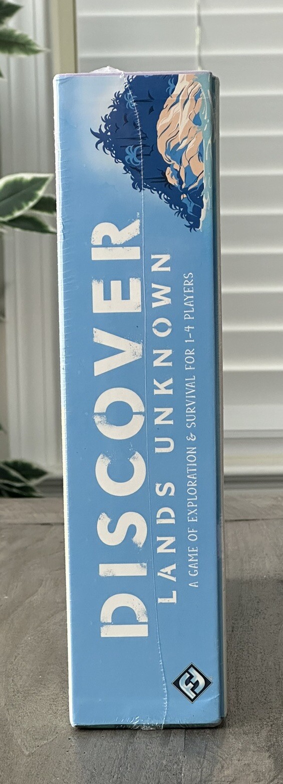Discover Lands Unknown Board Game – A Game of Exploration & Survival, 1 – 4 Play