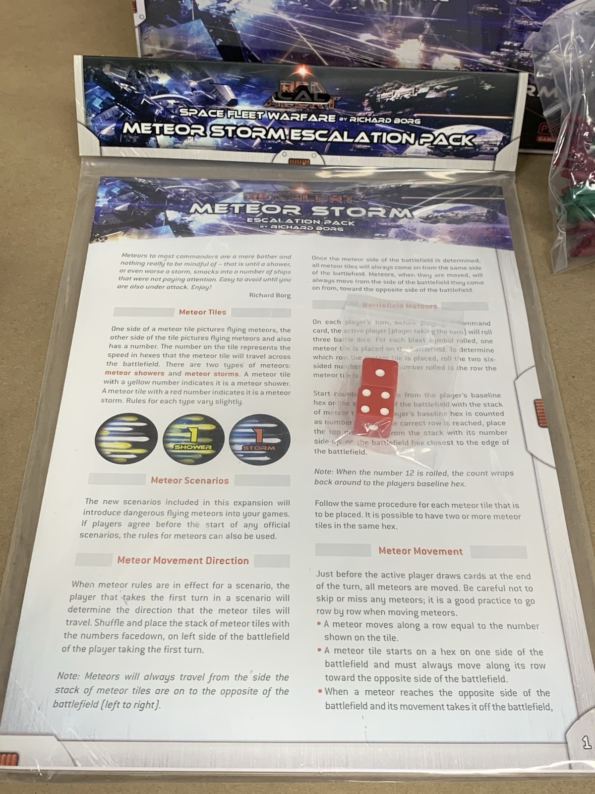 Red Alert Space Fleet Warfare Board Game Lot Core + Exps *NEW* by Richard Borg