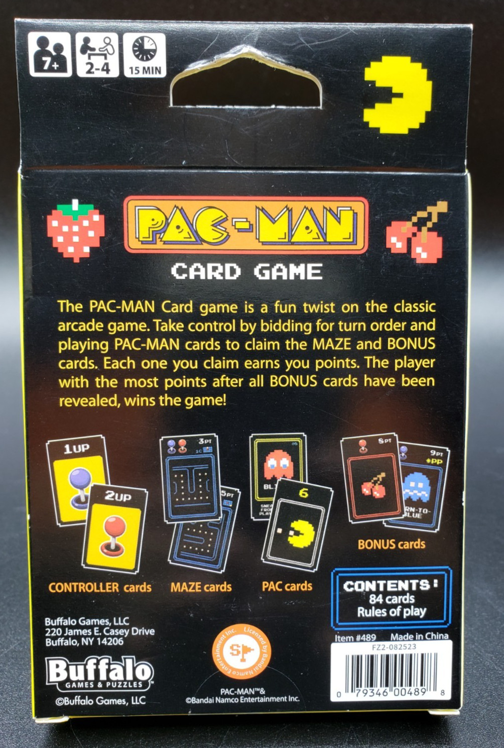 Buffalo Games x Bandai Namco “PAC MAN” Card Game Classic Arcade Game Age 7+ NEW