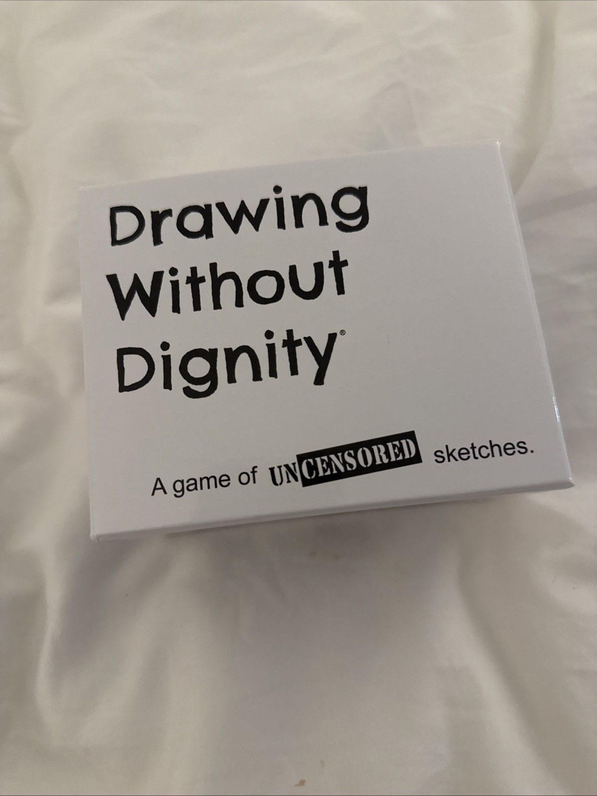 Drawing Without Dignity A Game of Uncensored Sketches Adult New Factory Sealed
