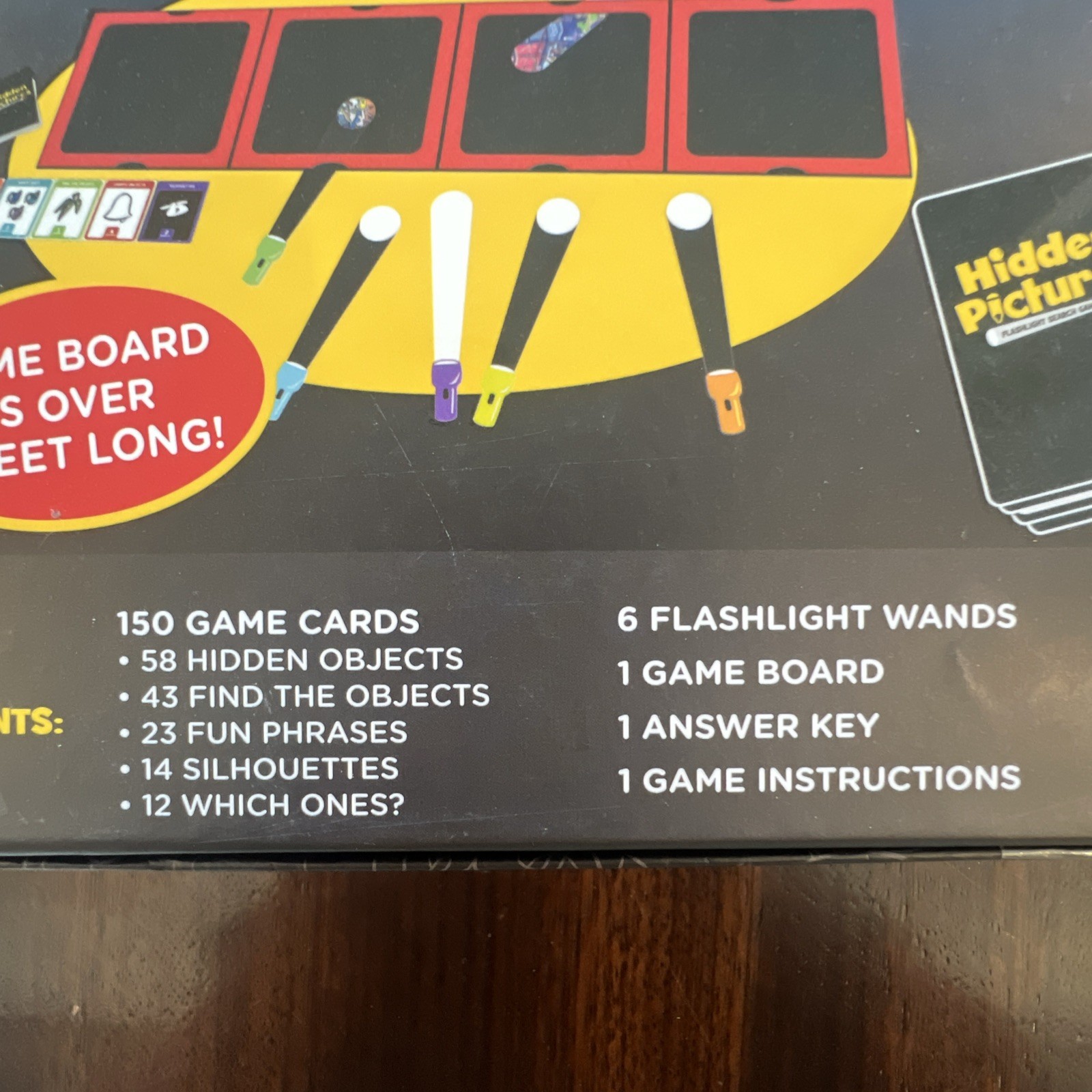 Highlights Hidden Pictures Board Game Flashlight Search Pre Owned