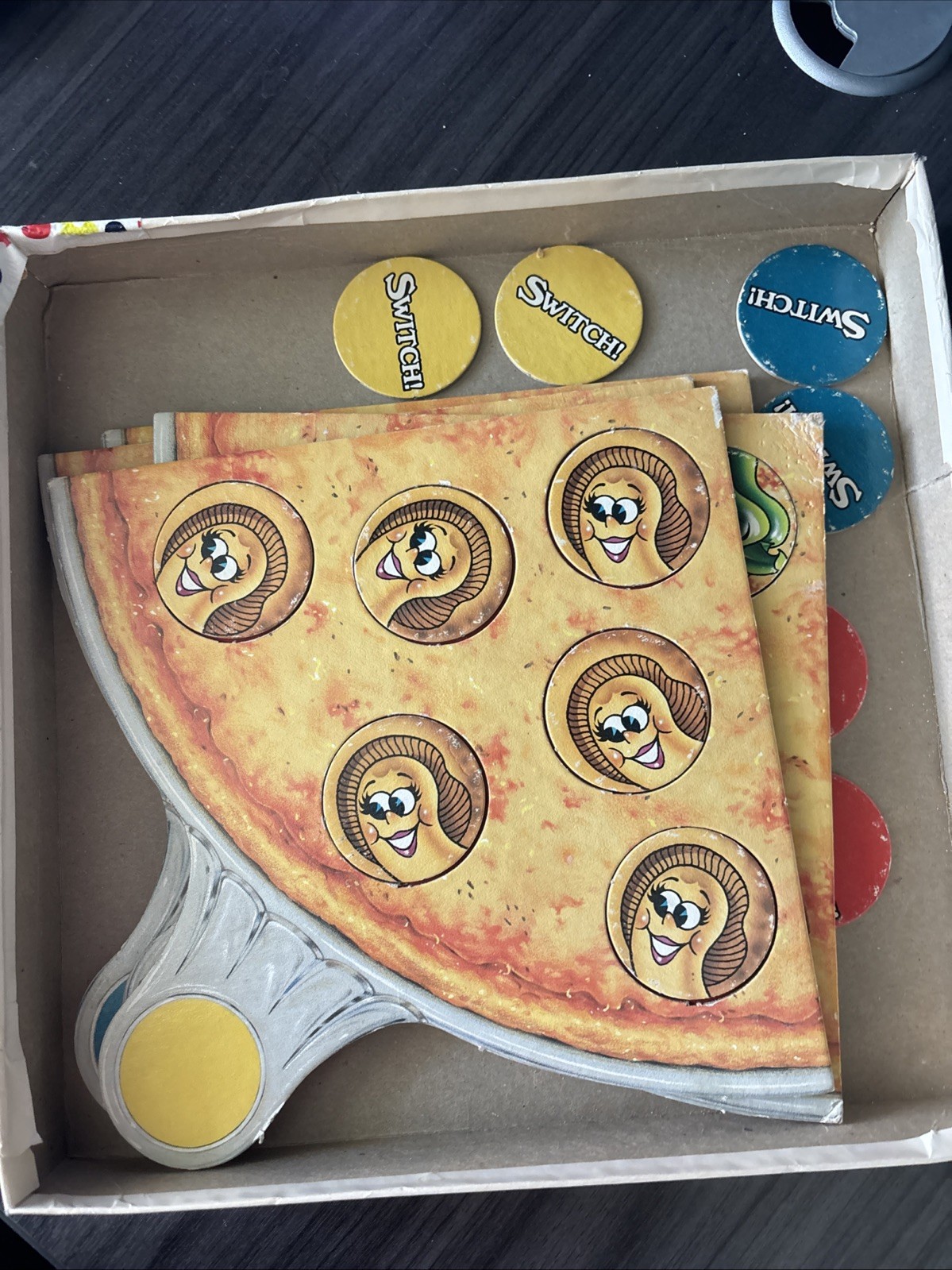 VTG 1987 PIZZA PARTY Board Game by Parker Brothers COMPLETE With Instructions!