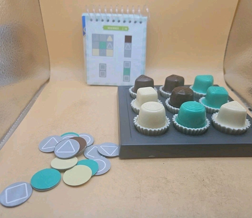 ThinkFun Chocolate Fix Logic Game Complete In Bag Instructions