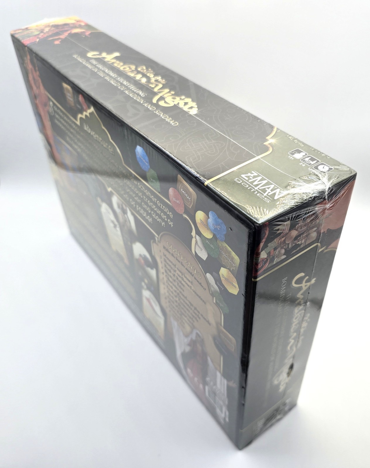 Tales of the Arabian Nights Board Game FACTORY SEALED BRAND NEW RARE Z-MAN 2009!