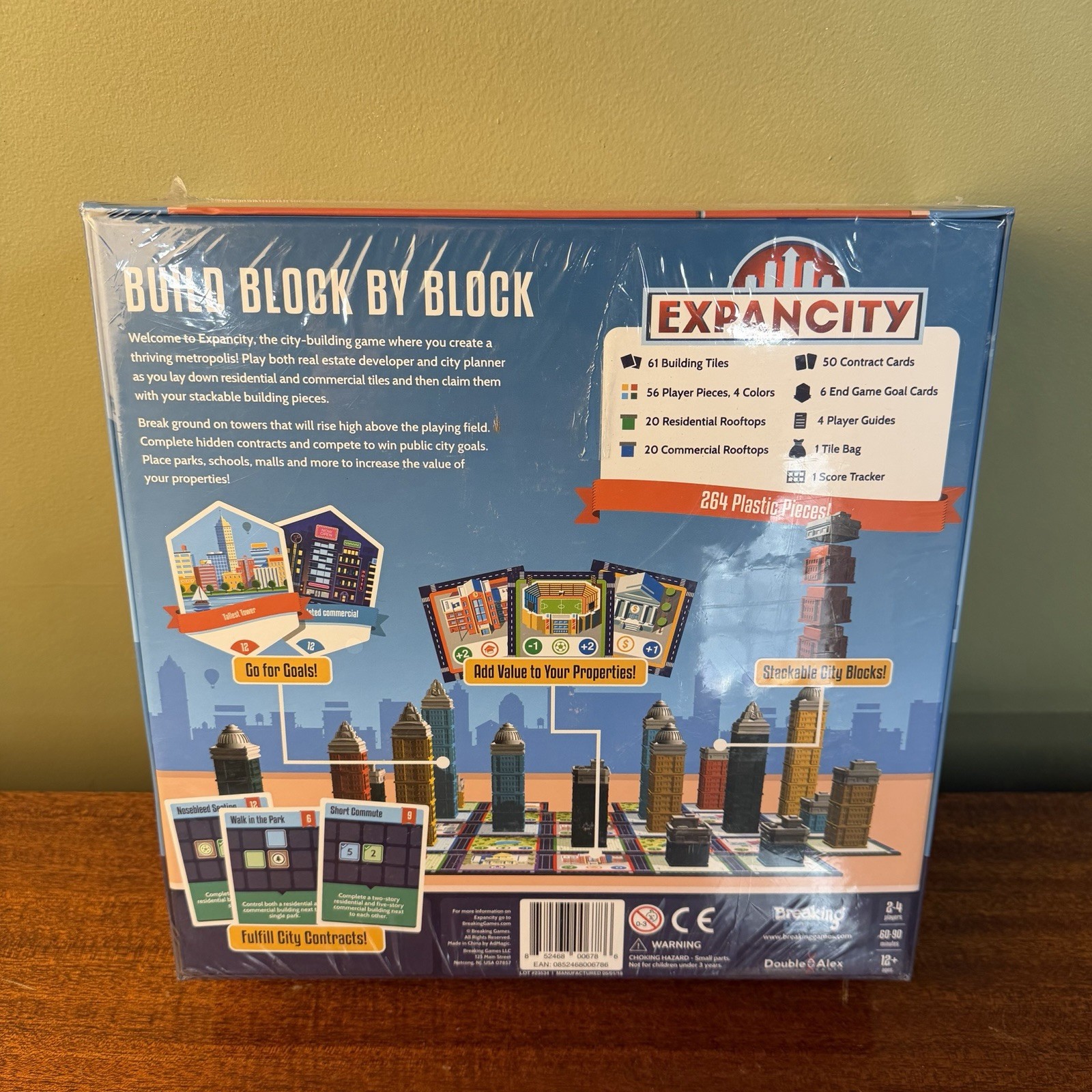 EXPACNCITY Board Game – Breaking Games – NEW & SEALED
