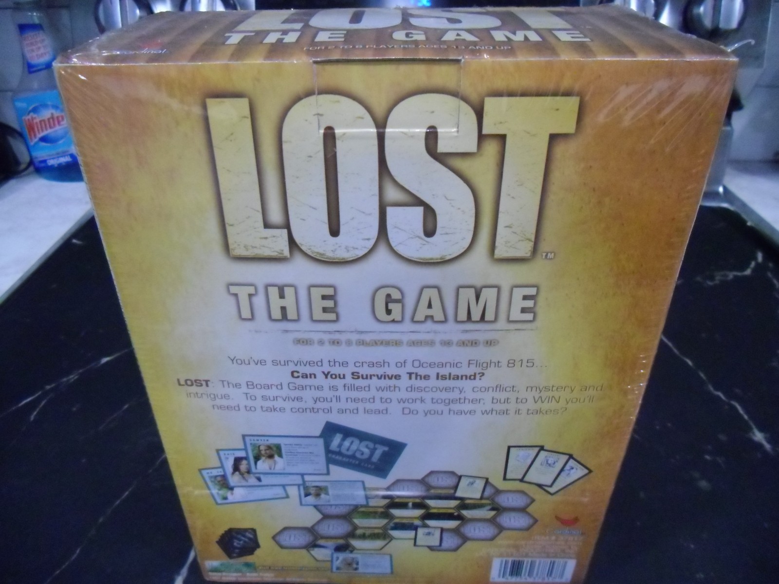 LOST-The Game Board Game-2006 Cardinal Industries TV Show Complete ABC