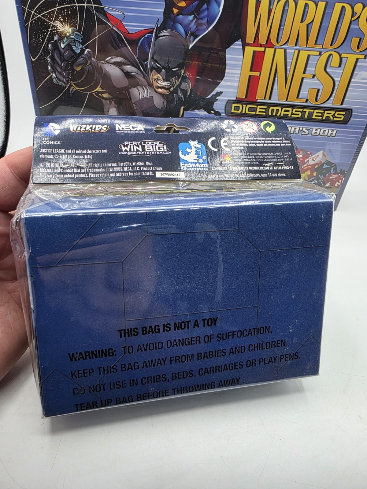 Dice Masters World’s Finest Collector’s Box & Team Box WizKids DC Comics Sealed