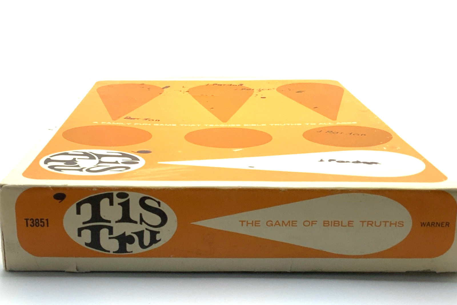1968 Warner – TIS TRU – THE GAME OF BIBLE TRUTHS- T3851 – Christian Fellowship
