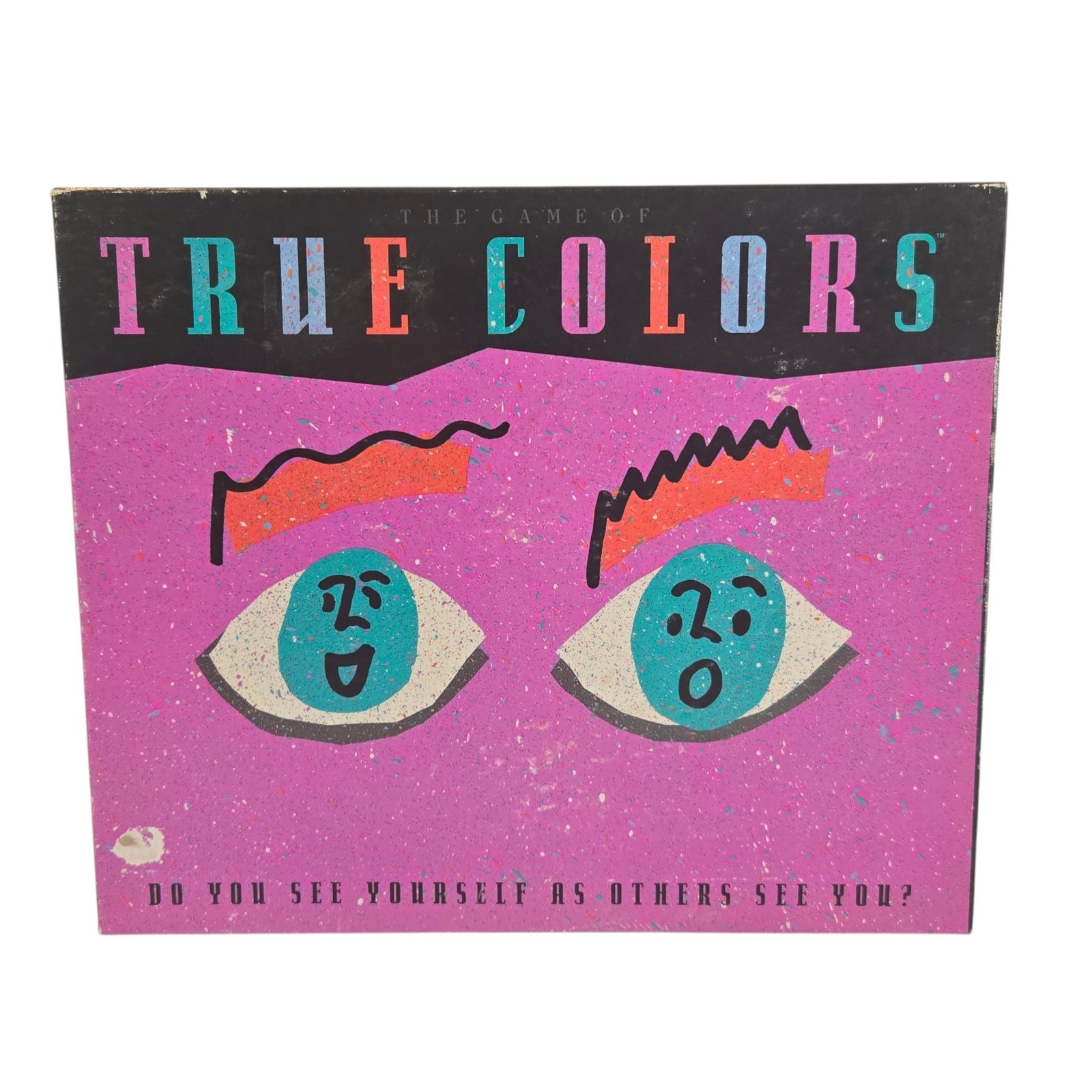 1990 True Colors Card Game Milton Bradley, Made in USA **COMPLETE**