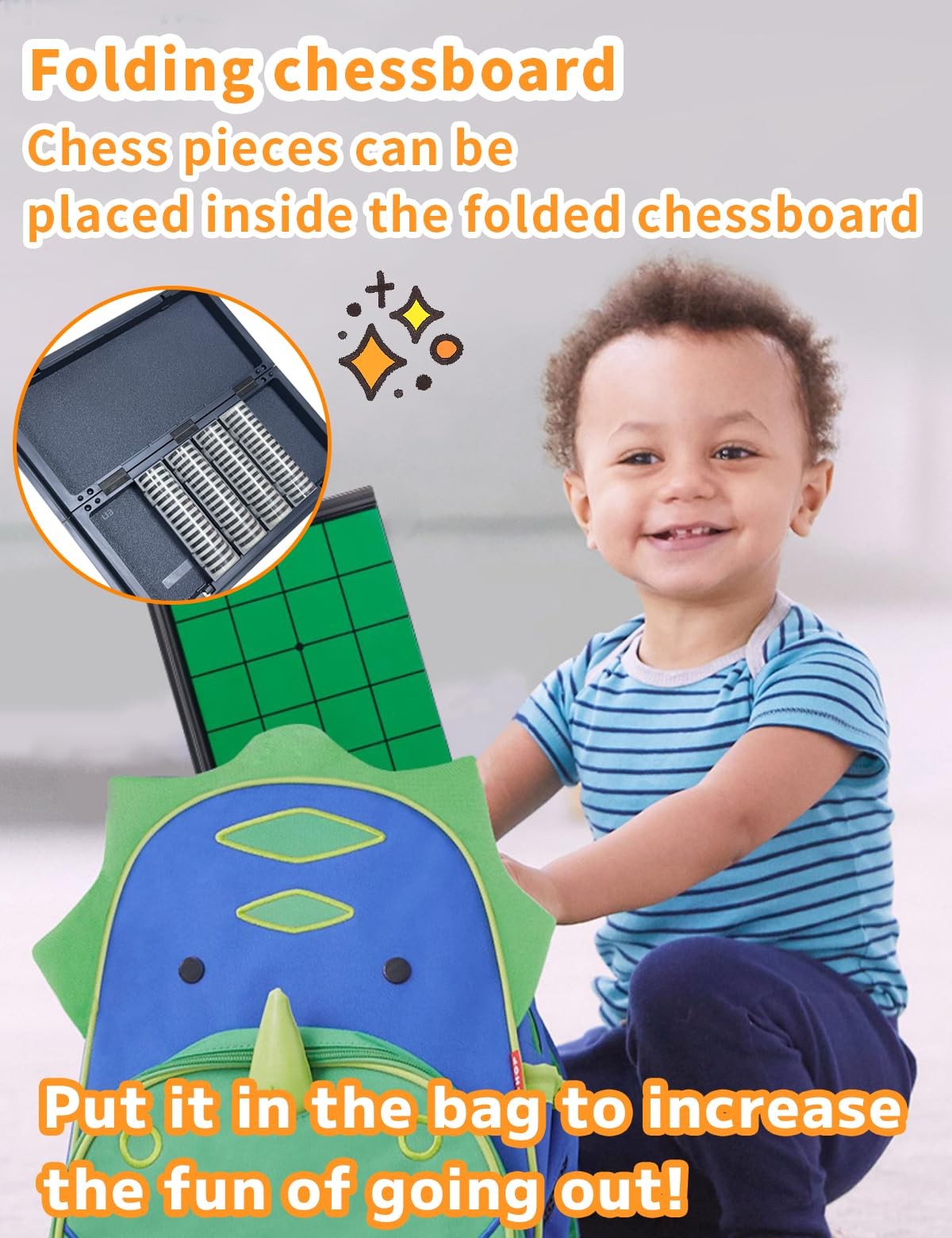 Reversi Board Game 2 Player Magnetic Folding Classic Strategy Family Travel Brai