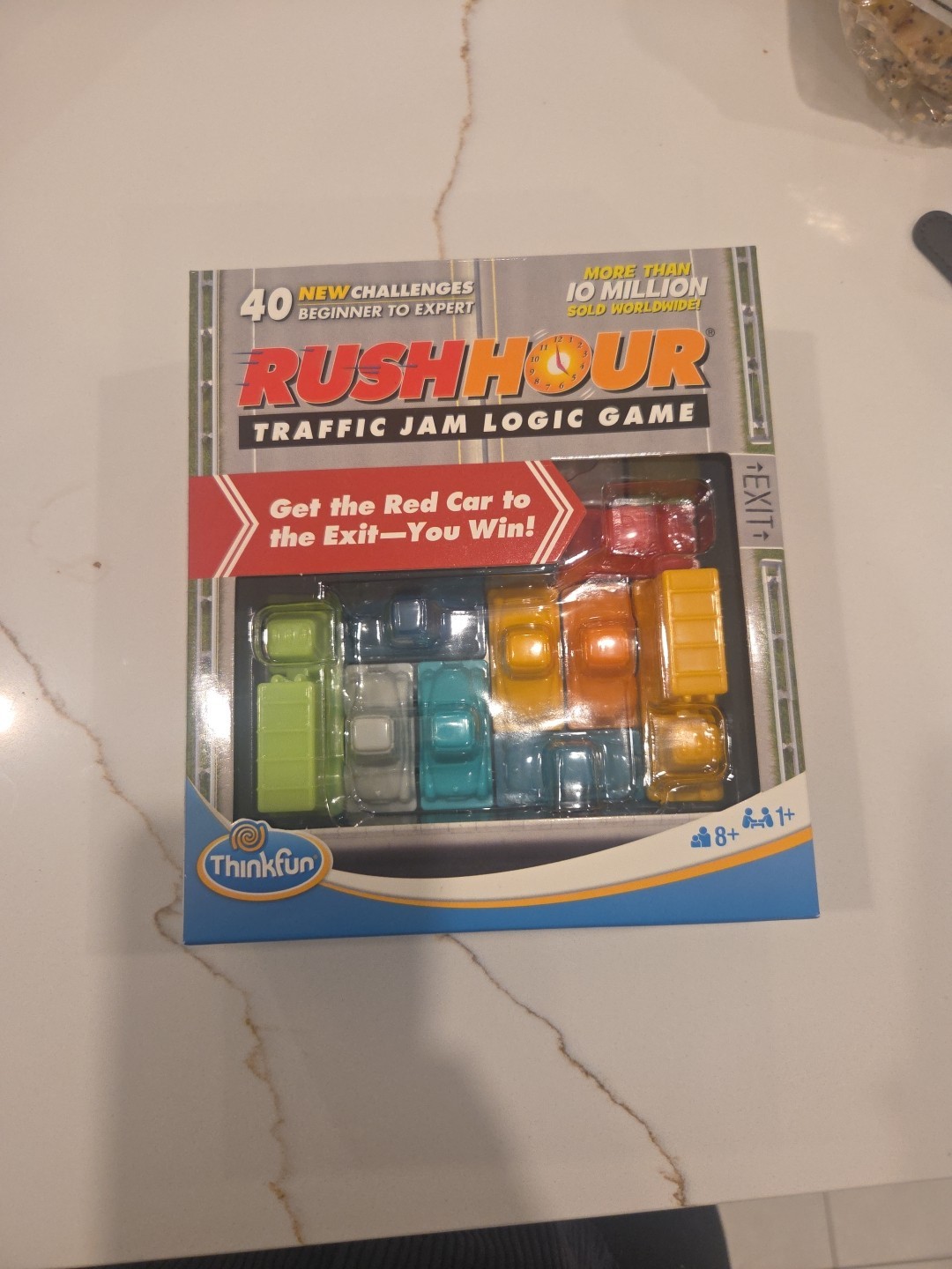 Rush Hour Traffic Jam Logic Game Cards Thinkfun