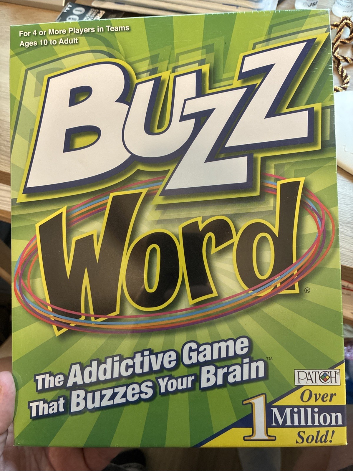 BUZZ WORD Game Family Friends Game Night Fun 2012 Patch Products NEW Sealed