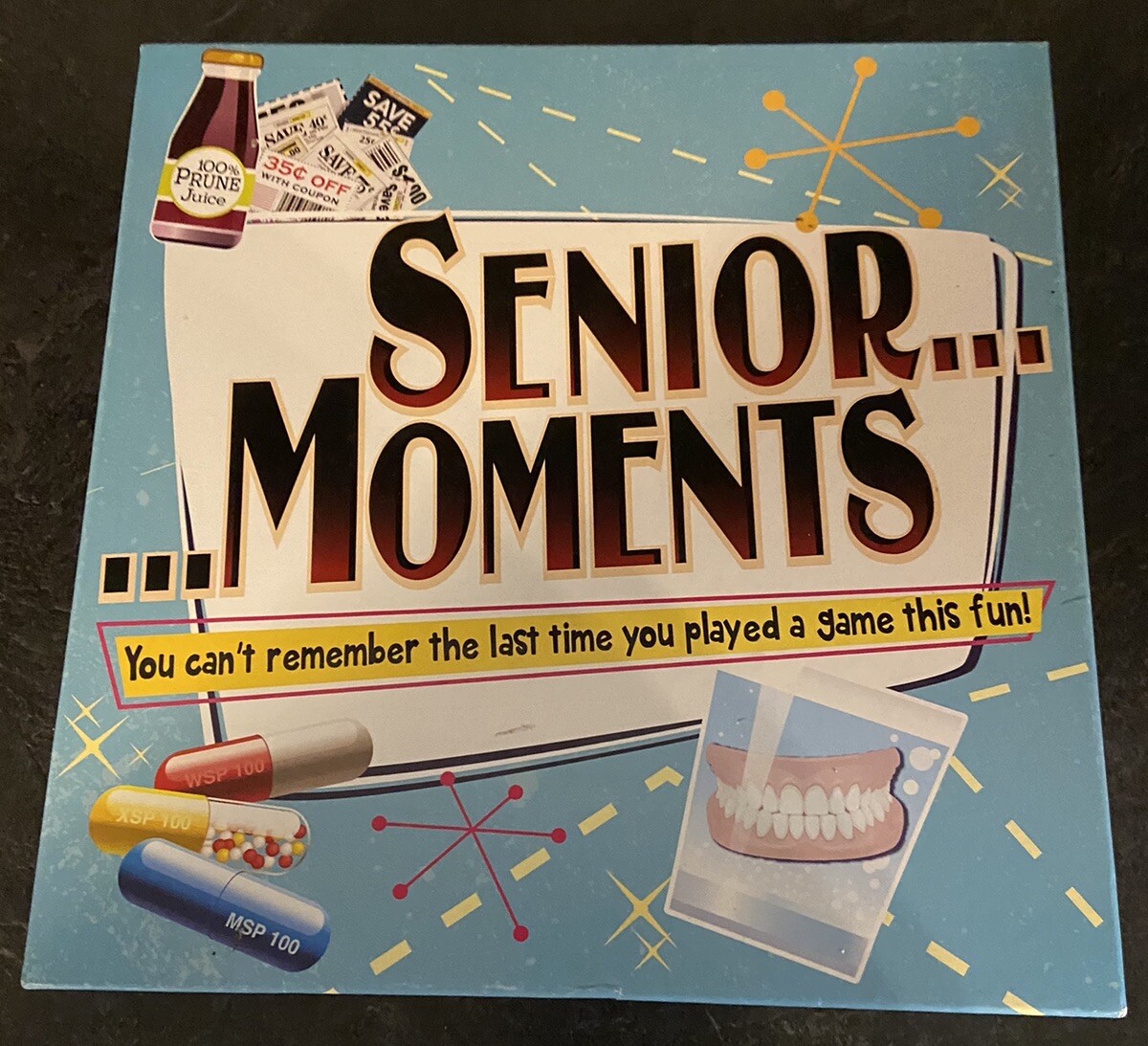 TDC Games Senior Moments Board Game Complete Fun For All Ages