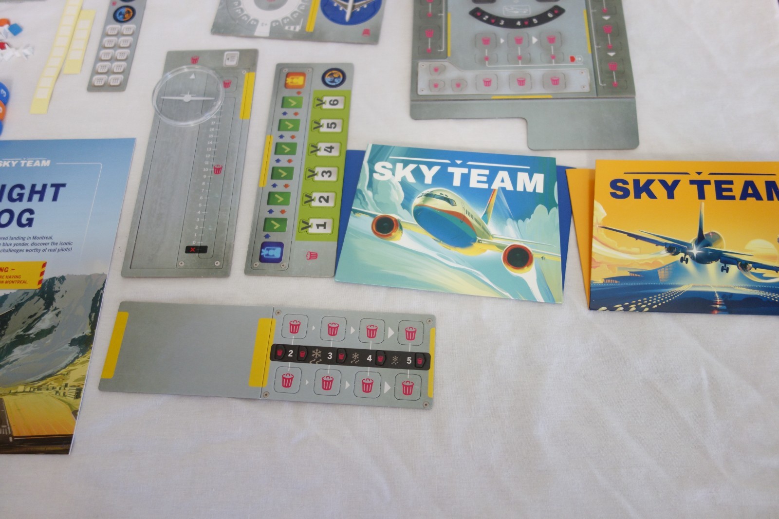 Sky Team – Prepare For Landing Board Game Complete Unpunched Never Played 2024
