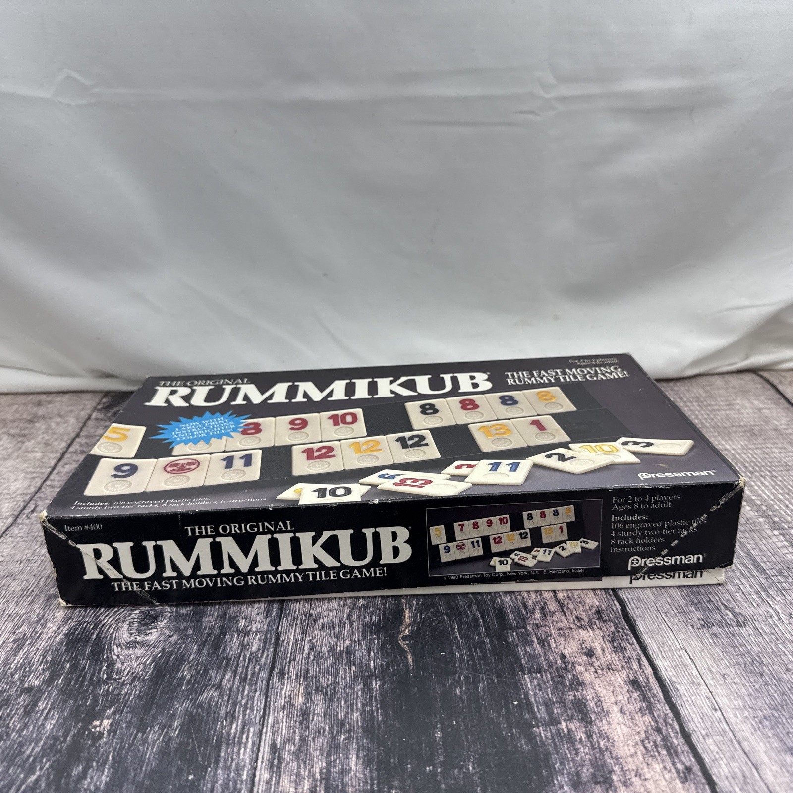 1990 Rummikub Classic Edition – The Original Rummy Tile Game for Ages 8 & Up